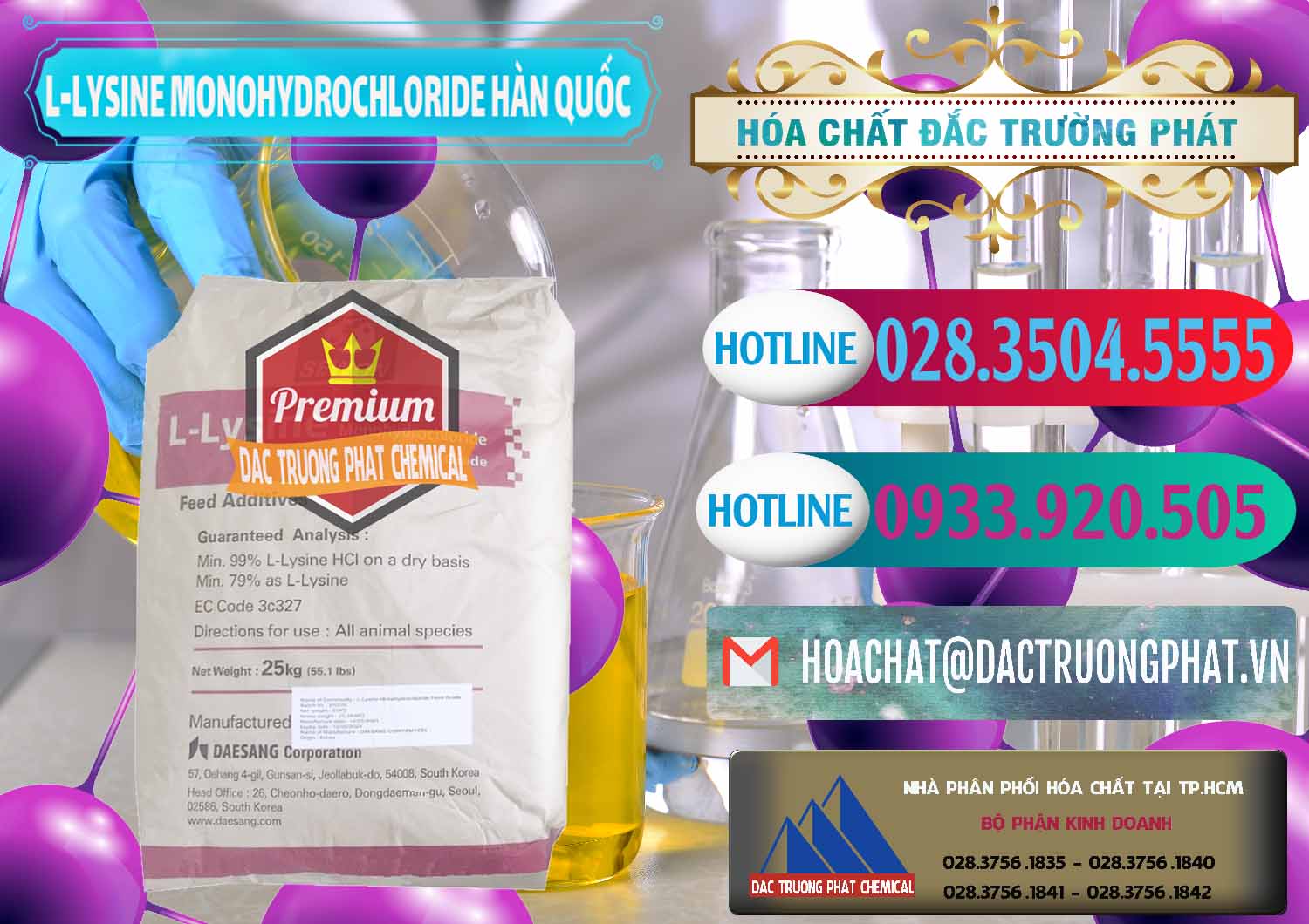 Công ty cung ứng - bán L-Lysine Monohydrochloride Feed Grade Sewon Hàn Quốc Korea - 0302 - Cty chuyên bán - phân phối hóa chất tại TP.HCM - truongphat.vn