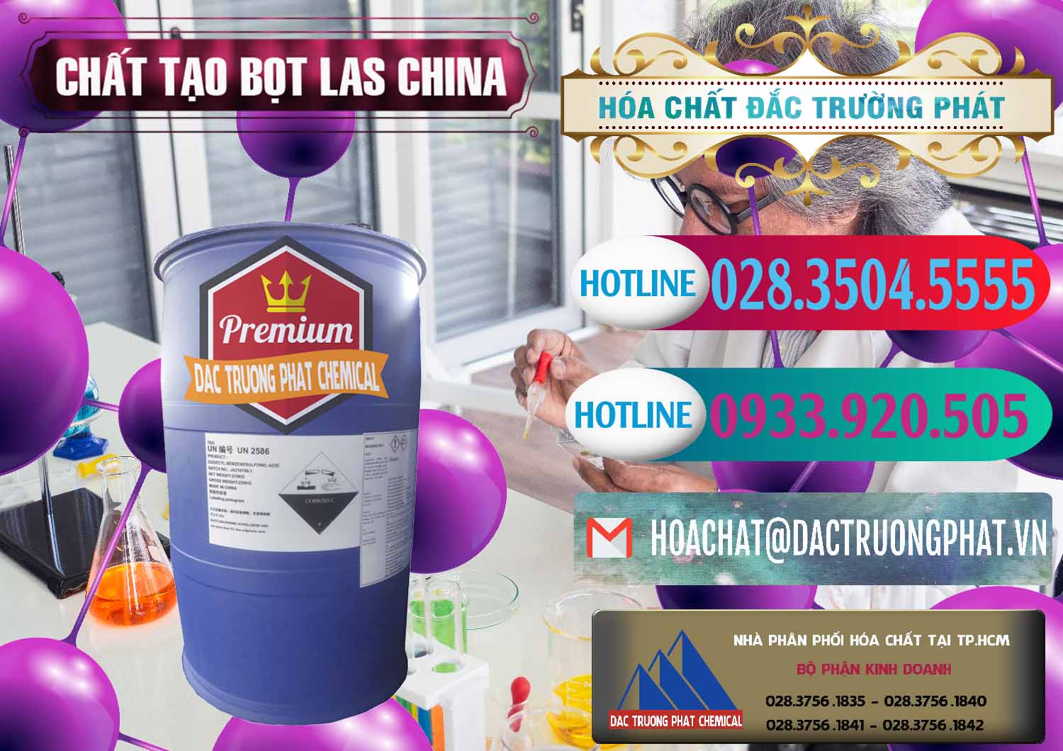 Công ty cung ứng & bán Chất tạo bọt Las Trung Quốc China - 0451 - Công ty chuyên cung cấp & kinh doanh hóa chất tại TP.HCM - truongphat.vn