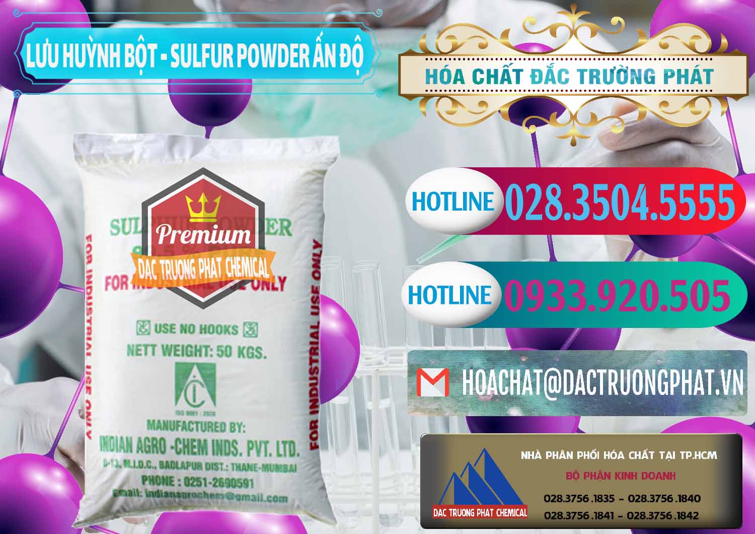 Cty phân phối và bán Lưu huỳnh Bột - Sulfur Powder Ấn Độ India - 0347 - Công ty cung cấp ( bán ) hóa chất tại TP.HCM - truongphat.vn