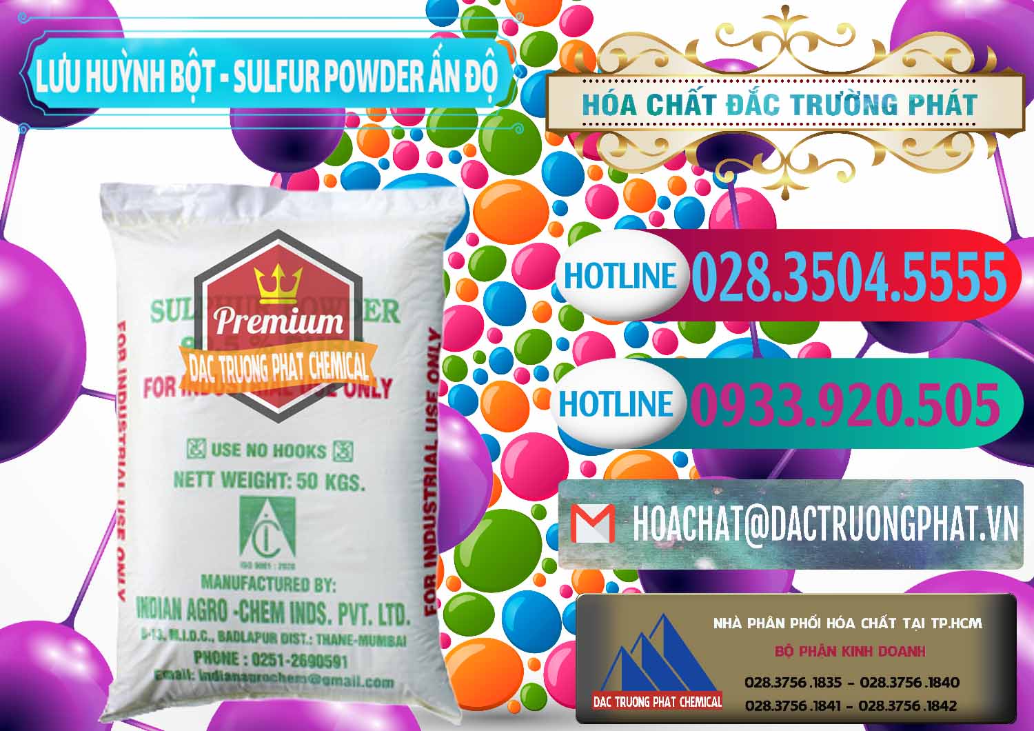 Cty bán & cung cấp Lưu huỳnh Bột - Sulfur Powder Ấn Độ India - 0347 - Chuyên phân phối _ kinh doanh hóa chất tại TP.HCM - truongphat.vn