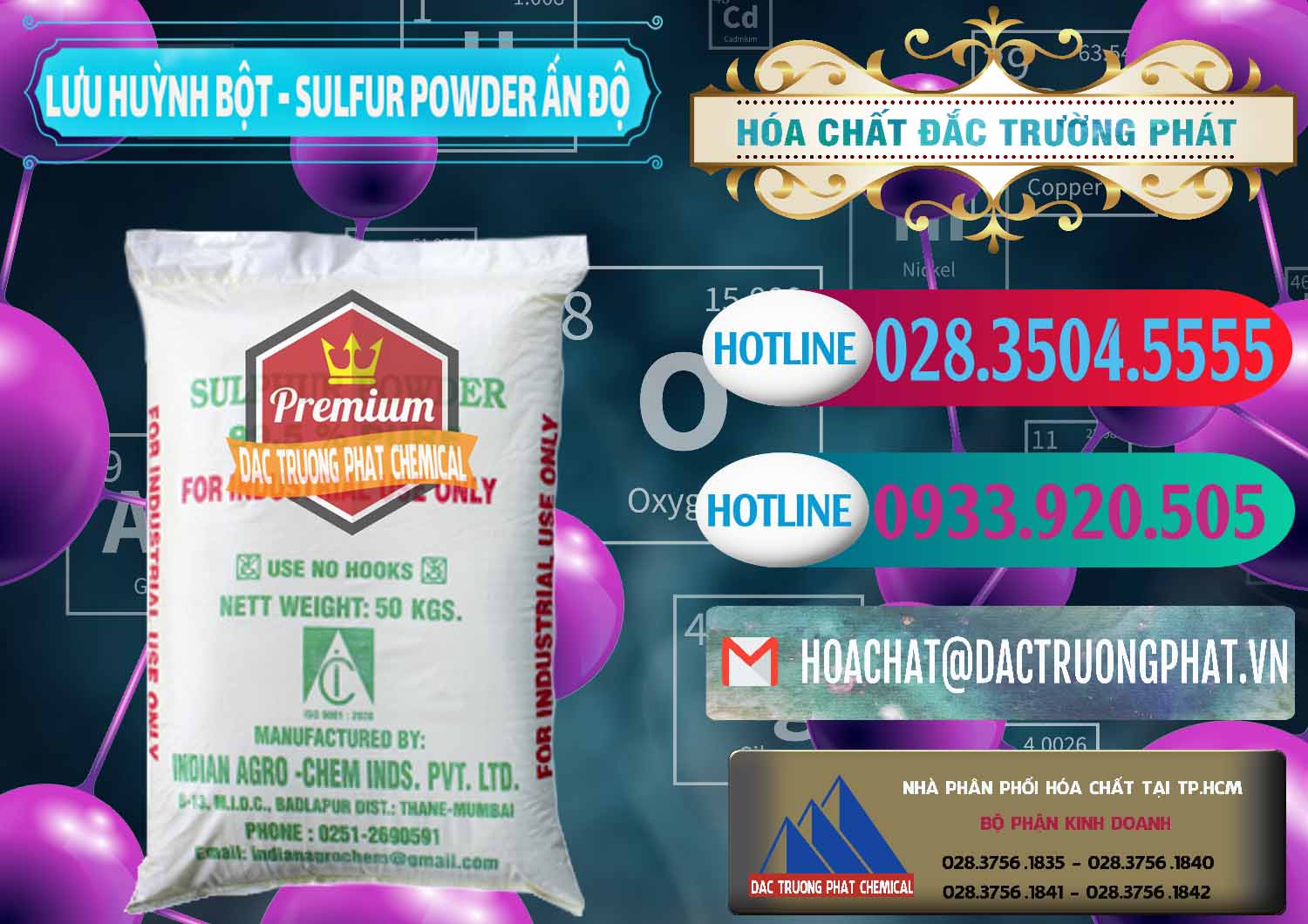 Nơi chuyên bán - cung cấp Lưu huỳnh Bột - Sulfur Powder Ấn Độ India - 0347 - Chuyên cung cấp ( kinh doanh ) hóa chất tại TP.HCM - truongphat.vn