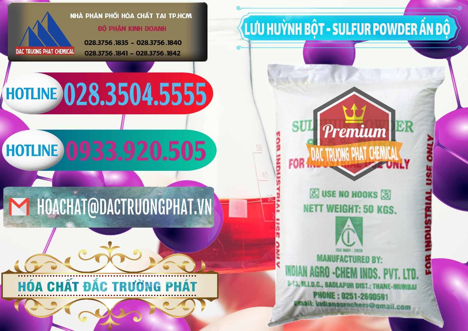Đơn vị chuyên bán _ cung cấp Lưu huỳnh Bột - Sulfur Powder Ấn Độ India - 0347 - Đơn vị chuyên phân phối - bán hóa chất tại TP.HCM - truongphat.vn