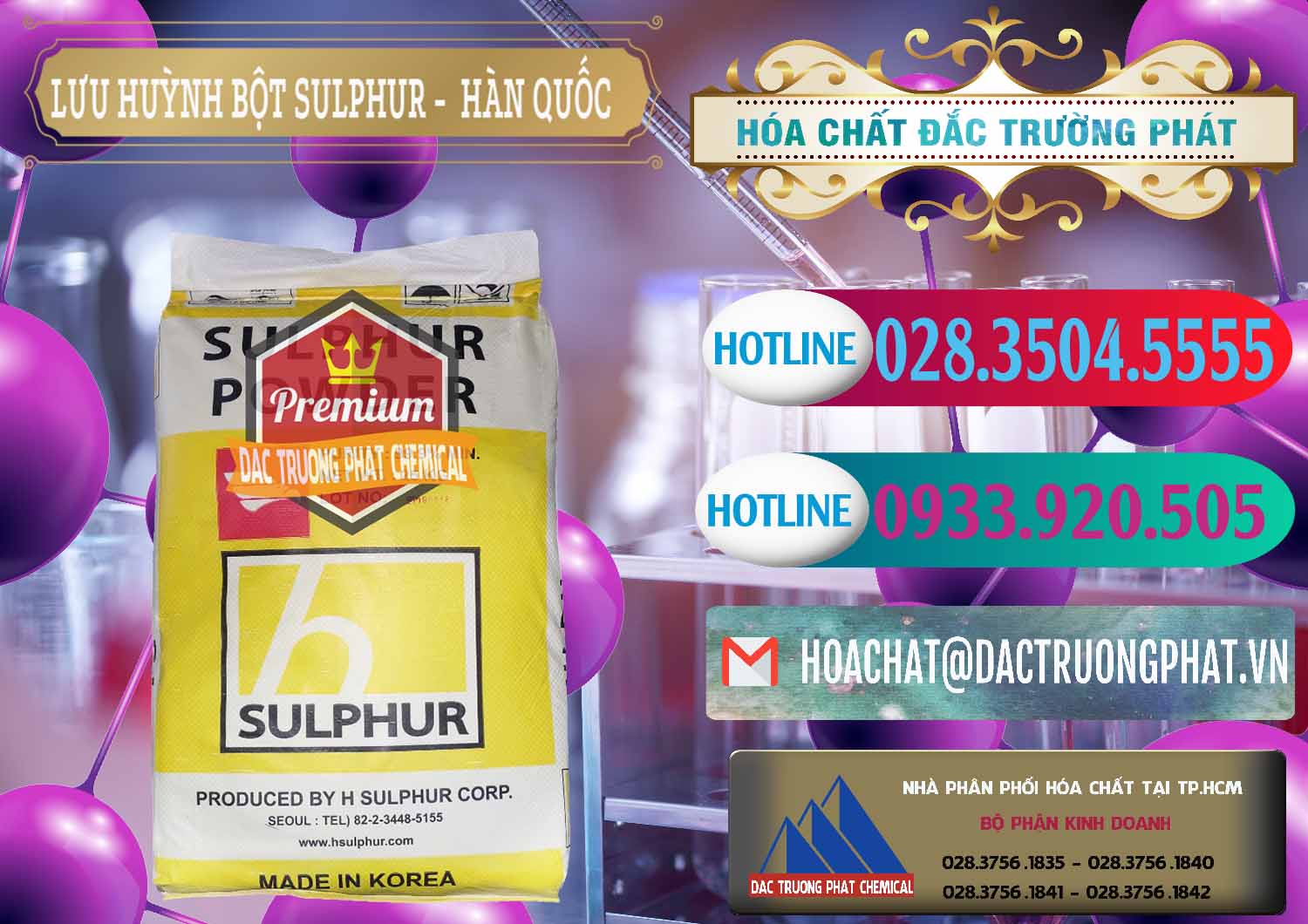 Chuyên phân phối _ bán Lưu huỳnh Bột - Sulfur Powder ( H Sulfur ) Hàn Quốc Korea - 0199 - Cty chuyên cung cấp & bán hóa chất tại TP.HCM - truongphat.vn