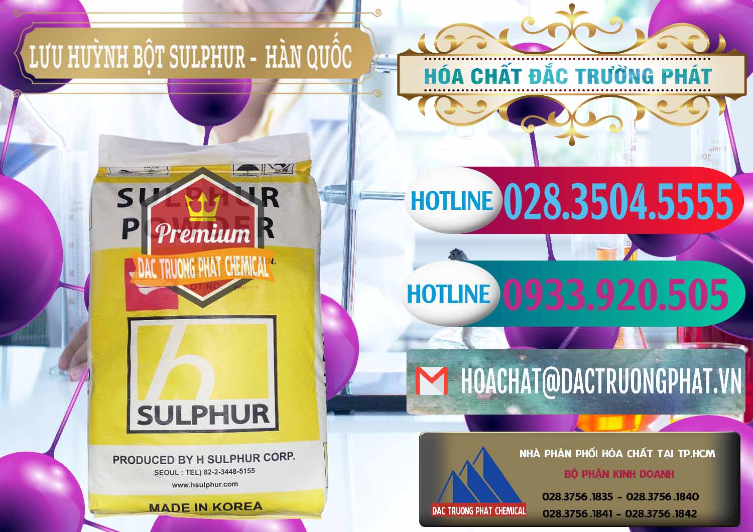 Nơi bán và cung cấp Lưu huỳnh Bột - Sulfur Powder ( H Sulfur ) Hàn Quốc Korea - 0199 - Nơi bán ( phân phối ) hóa chất tại TP.HCM - truongphat.vn
