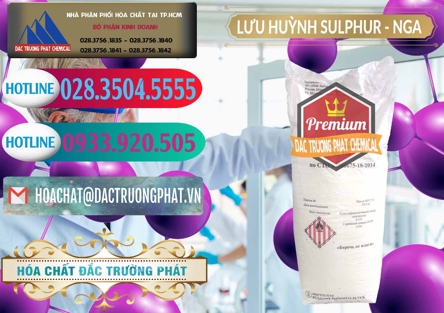 Cung cấp và bán Lưu huỳnh Hạt - Sulfur Nga Russia - 0200 - Cty chuyên cung cấp - nhập khẩu hóa chất tại TP.HCM - truongphat.vn