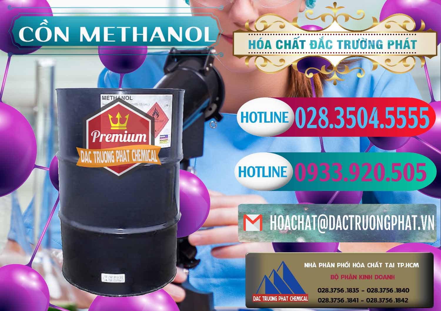 Nơi nhập khẩu và bán Cồn Methanol - Methyl Alcohol Mã Lai Malaysia - 0331 - Phân phối và cung cấp hóa chất tại TP.HCM - truongphat.vn