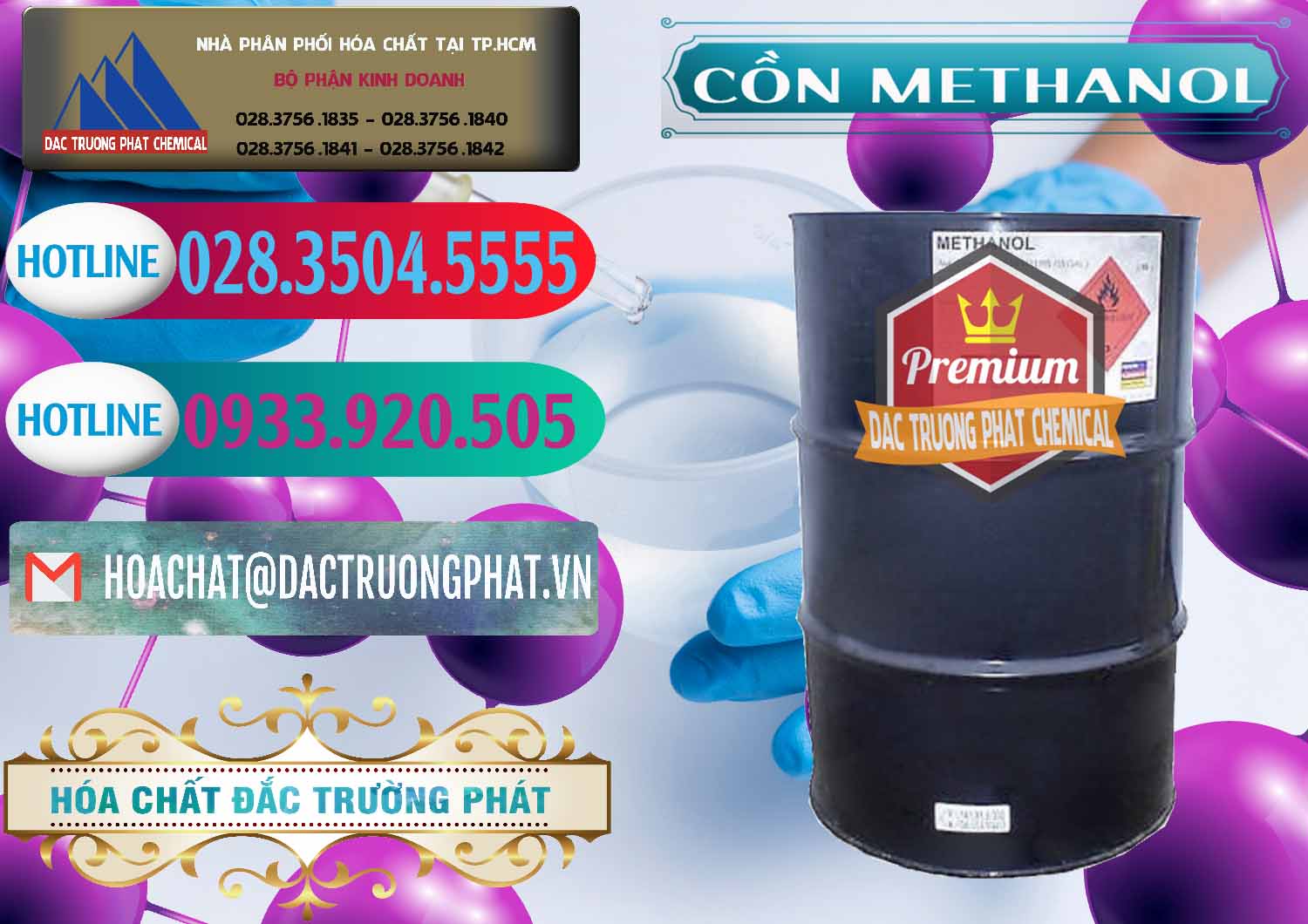 Công ty chuyên cung ứng - bán Cồn Methanol - Methyl Alcohol Mã Lai Malaysia - 0331 - Công ty chuyên kinh doanh _ phân phối hóa chất tại TP.HCM - truongphat.vn