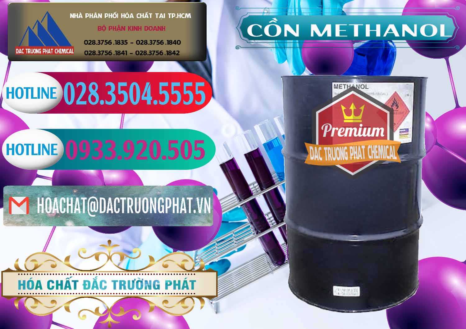 Công ty nhập khẩu và bán Cồn Methanol - Methyl Alcohol Mã Lai Malaysia - 0331 - Cty chuyên bán - cung cấp hóa chất tại TP.HCM - truongphat.vn