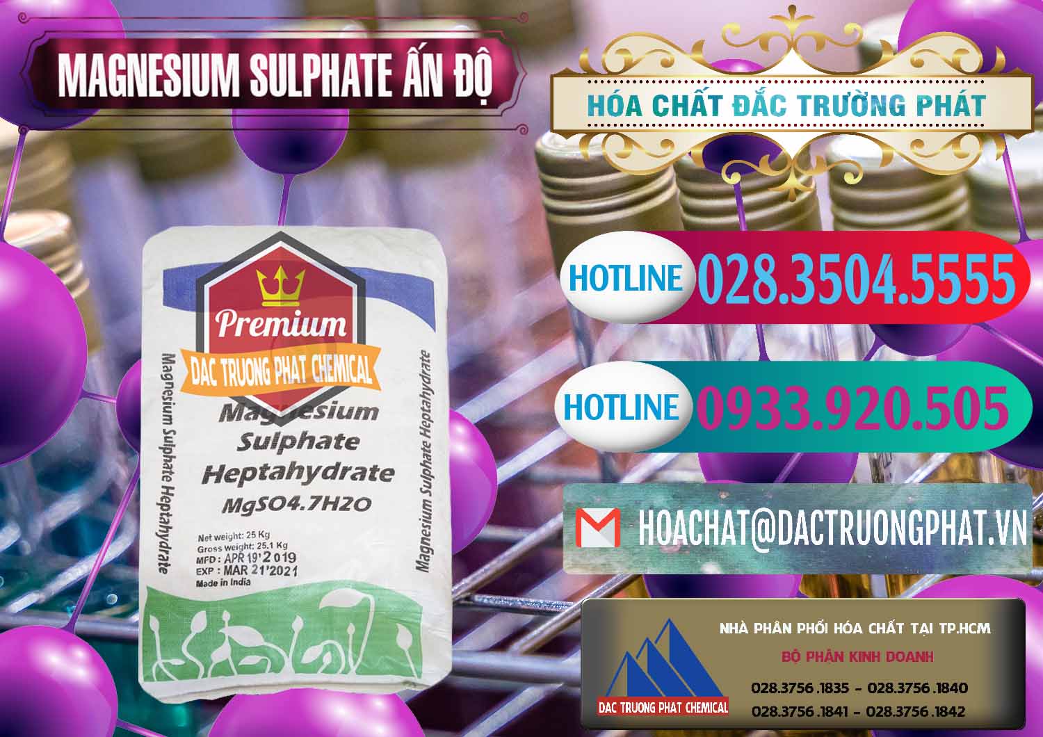 Nơi chuyên phân phối _ bán MGSO4.7H2O – Magnesium Sulphate Heptahydrate Ấn Độ India - 0362 - Nơi phân phối - cung cấp hóa chất tại TP.HCM - truongphat.vn