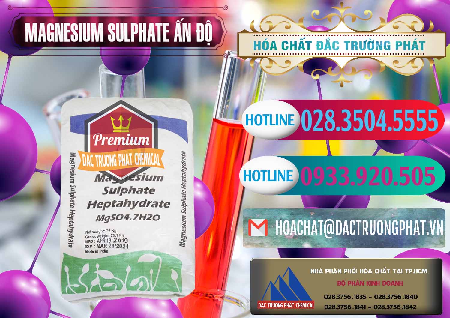 Chuyên kinh doanh ( bán ) MGSO4.7H2O – Magnesium Sulphate Heptahydrate Ấn Độ India - 0362 - Công ty cung cấp _ kinh doanh hóa chất tại TP.HCM - truongphat.vn