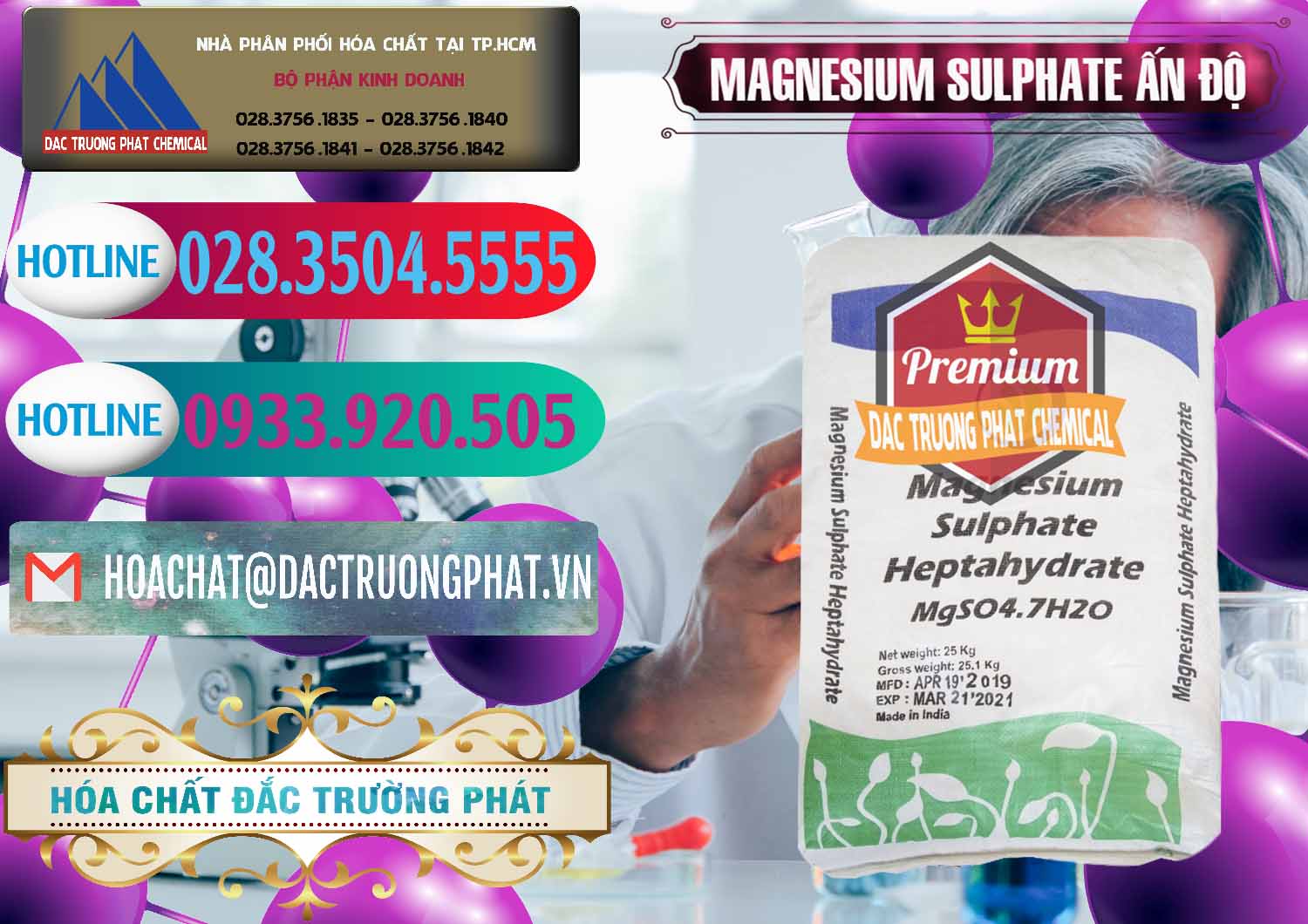 Chuyên cung ứng và bán MGSO4.7H2O – Magnesium Sulphate Heptahydrate Ấn Độ India - 0362 - Công ty cung cấp - phân phối hóa chất tại TP.HCM - truongphat.vn