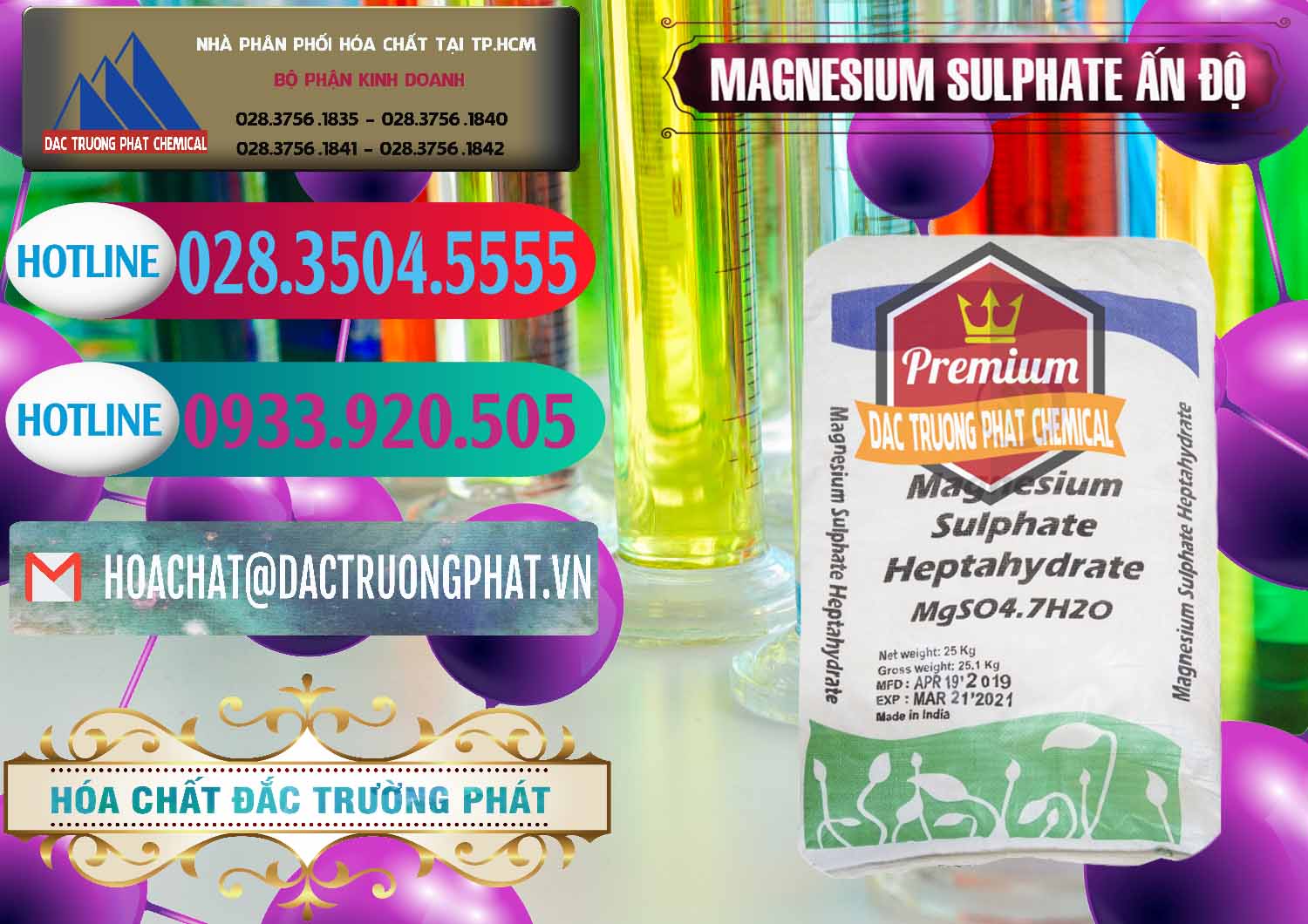 Nơi chuyên kinh doanh - bán MGSO4.7H2O – Magnesium Sulphate Heptahydrate Ấn Độ India - 0362 - Cung ứng & phân phối hóa chất tại TP.HCM - truongphat.vn