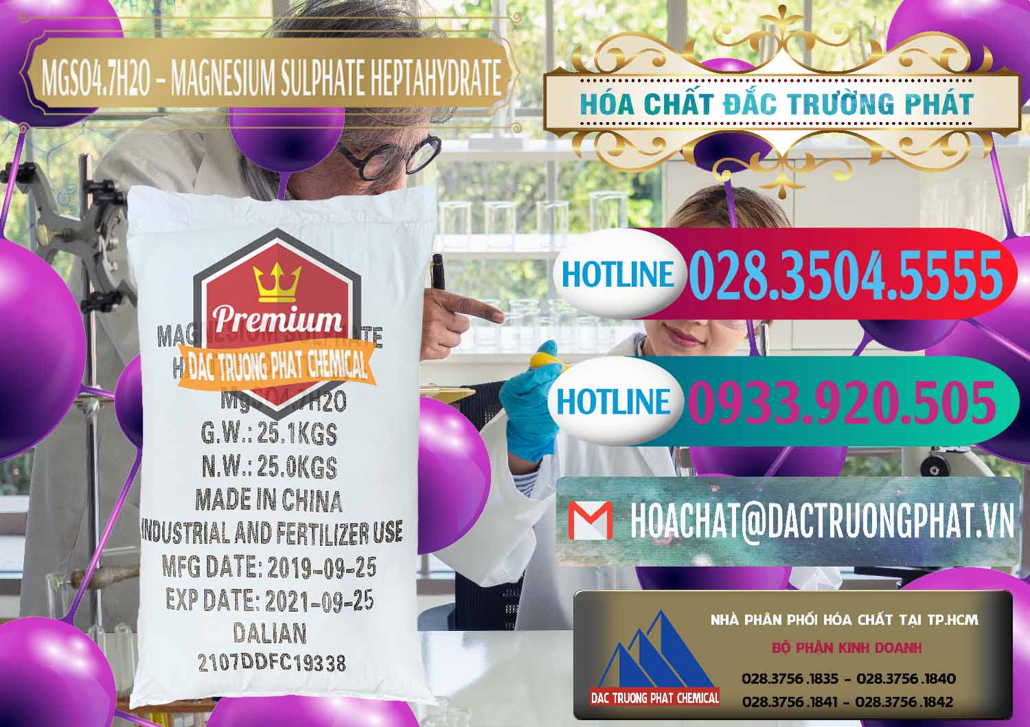 Nơi bán ( phân phối ) MGSO4.7H2O – Magnesium Sulphate Heptahydrate Trung Quốc China - 0094 - Công ty cung cấp và bán hóa chất tại TP.HCM - truongphat.vn