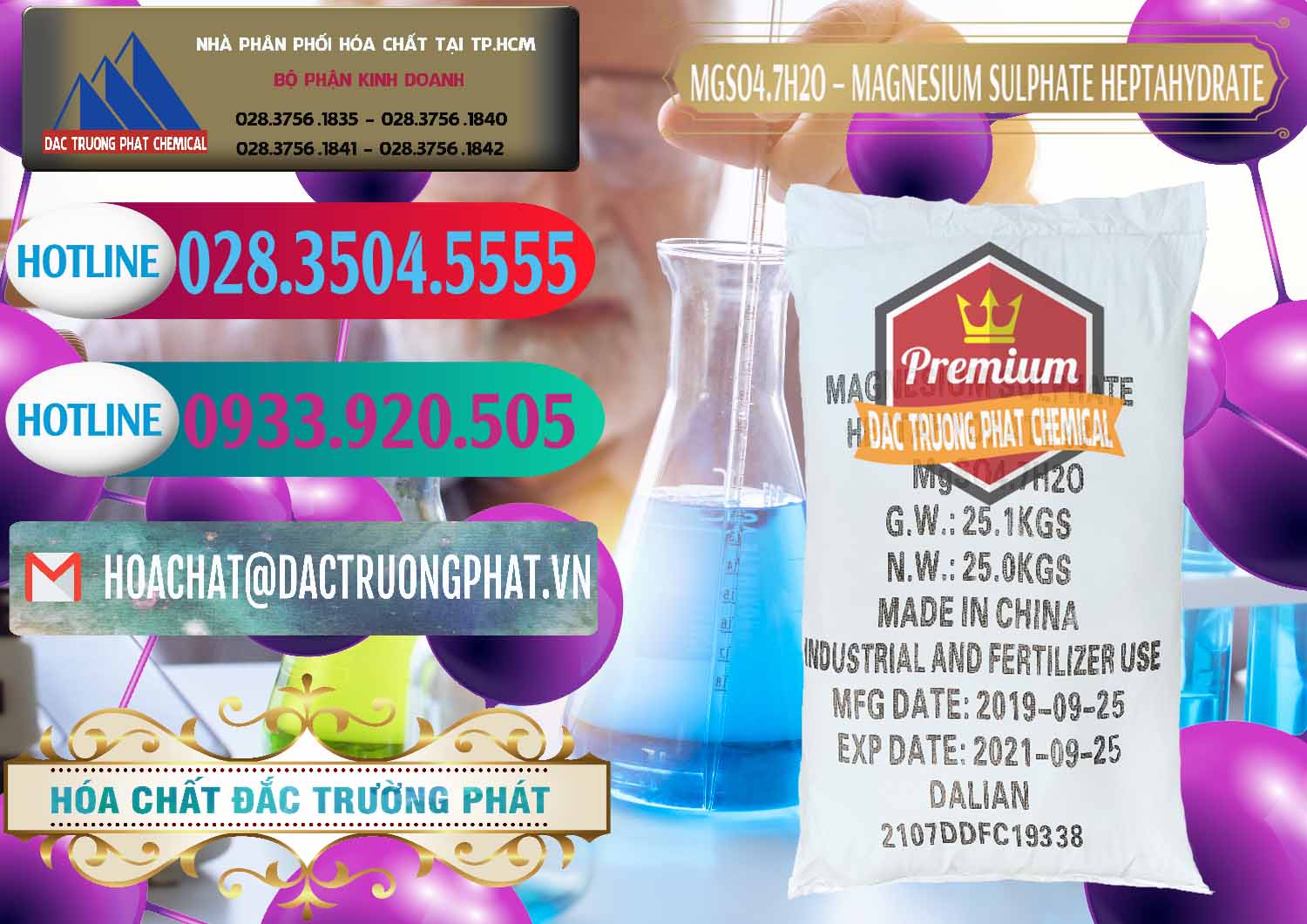 Nơi chuyên bán ( phân phối ) MGSO4.7H2O – Magnesium Sulphate Heptahydrate Trung Quốc China - 0094 - Công ty chuyên bán và cung cấp hóa chất tại TP.HCM - truongphat.vn