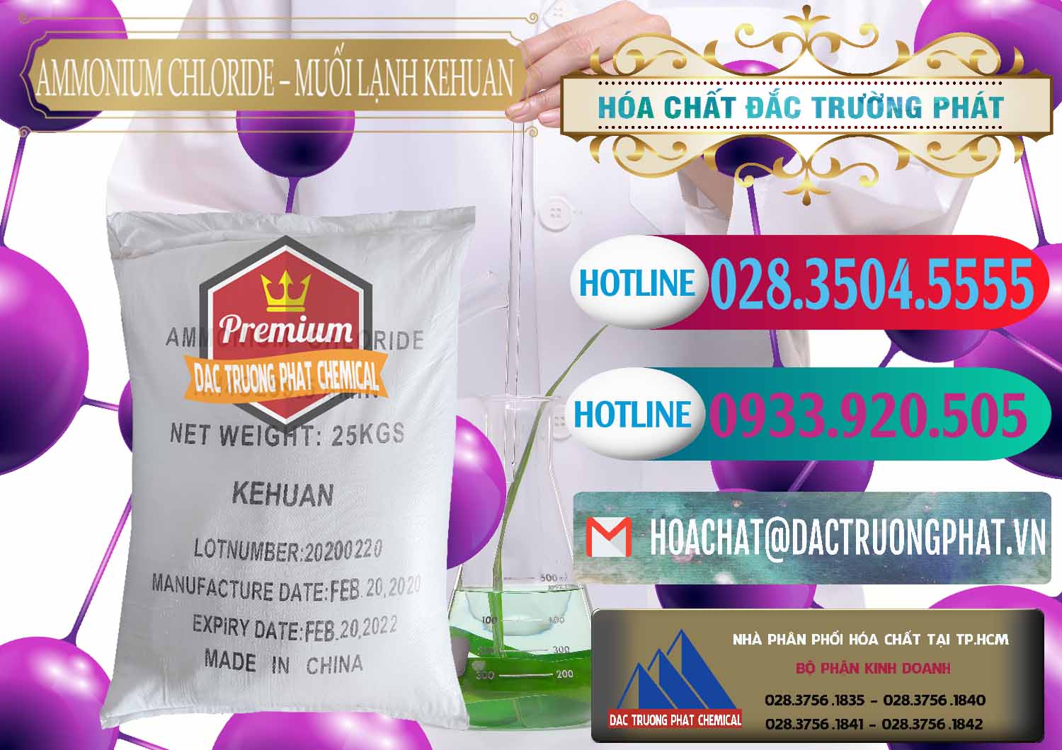 Nơi chuyên bán - phân phối Ammonium Chloride – NH4CL Muối Lạnh Kehuan Trung Quốc China - 0022 - Phân phối & cung ứng hóa chất tại TP.HCM - truongphat.vn