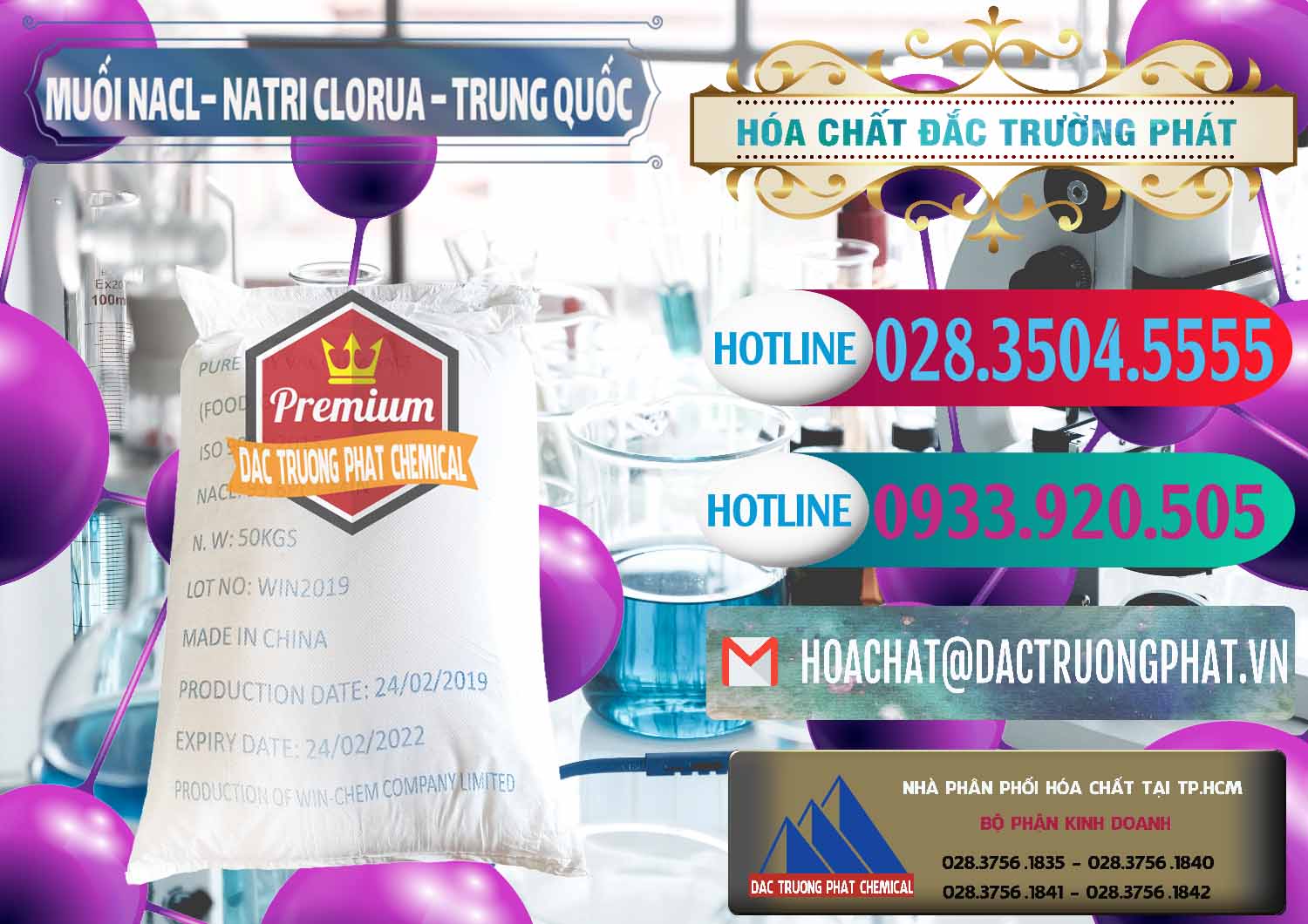 Công ty kinh doanh và bán Muối NaCL – Sodium Chloride Trung Quốc China - 0097 - Chuyên phân phối ( kinh doanh ) hóa chất tại TP.HCM - truongphat.vn