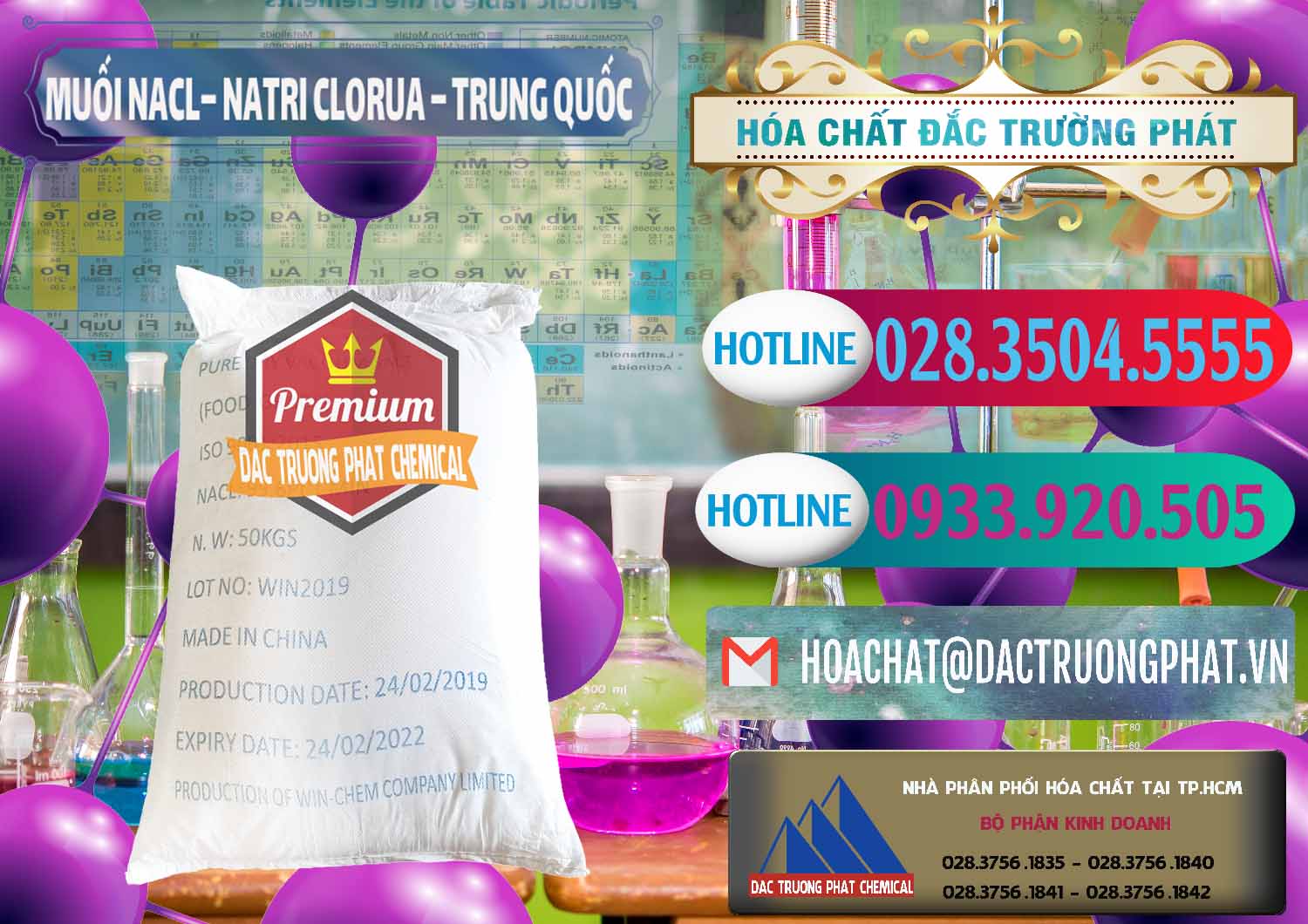Đơn vị chuyên cung cấp và bán Muối NaCL – Sodium Chloride Trung Quốc China - 0097 - Công ty cung cấp & phân phối hóa chất tại TP.HCM - truongphat.vn