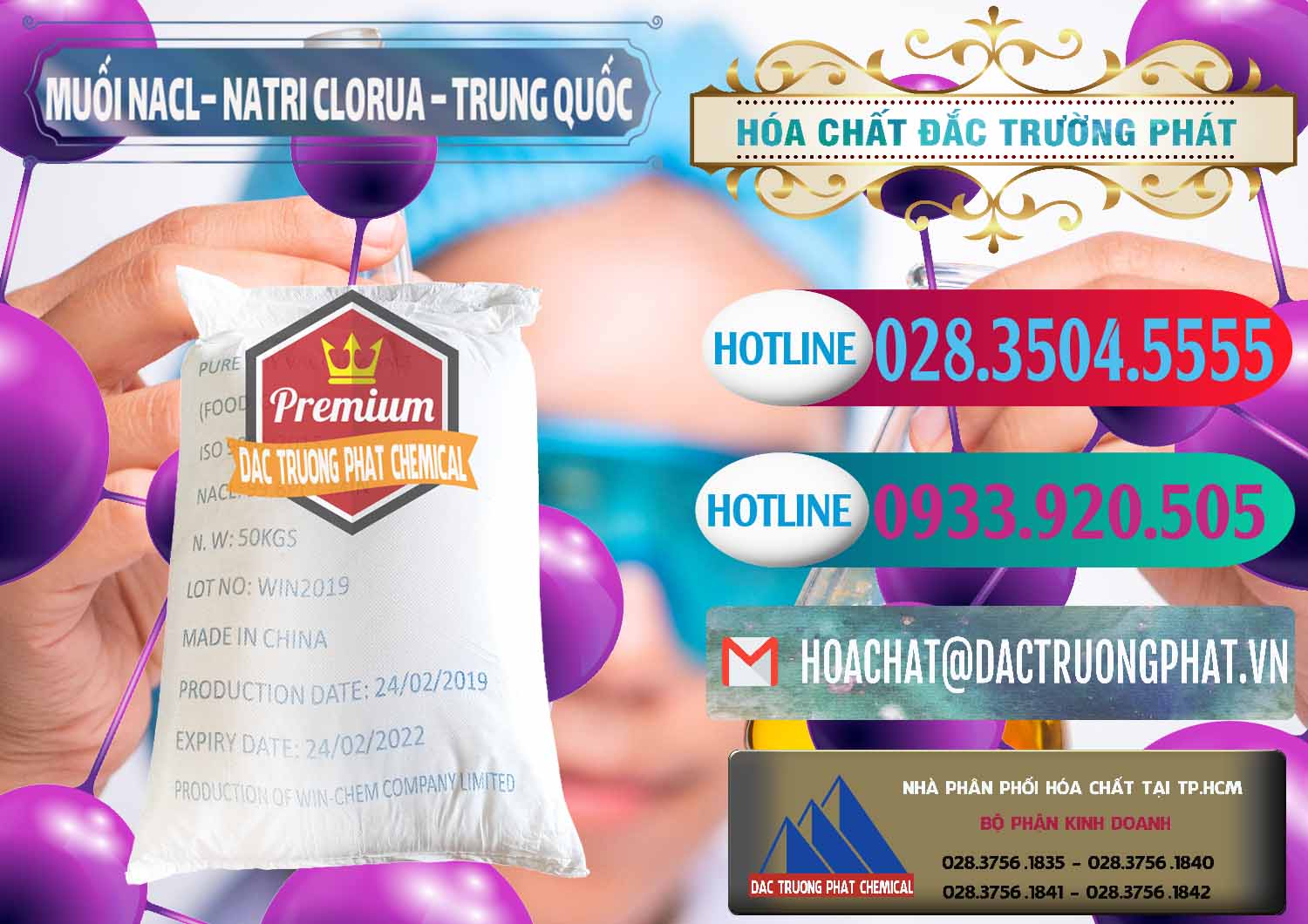 Công ty bán - cung cấp Muối NaCL – Sodium Chloride Trung Quốc China - 0097 - Công ty phân phối và cung ứng hóa chất tại TP.HCM - truongphat.vn
