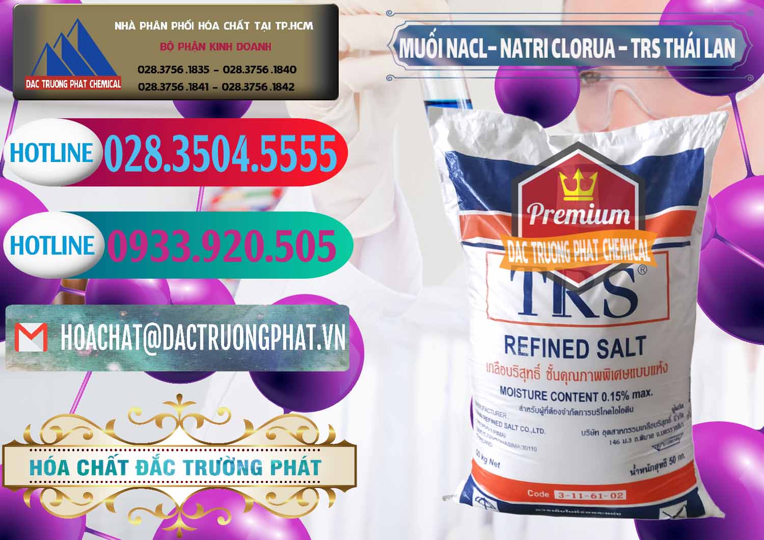 Cty bán ( cung cấp ) Muối NaCL – Sodium Chloride TRS Thái Lan - 0096 - Đơn vị chuyên cung cấp ( bán ) hóa chất tại TP.HCM - truongphat.vn