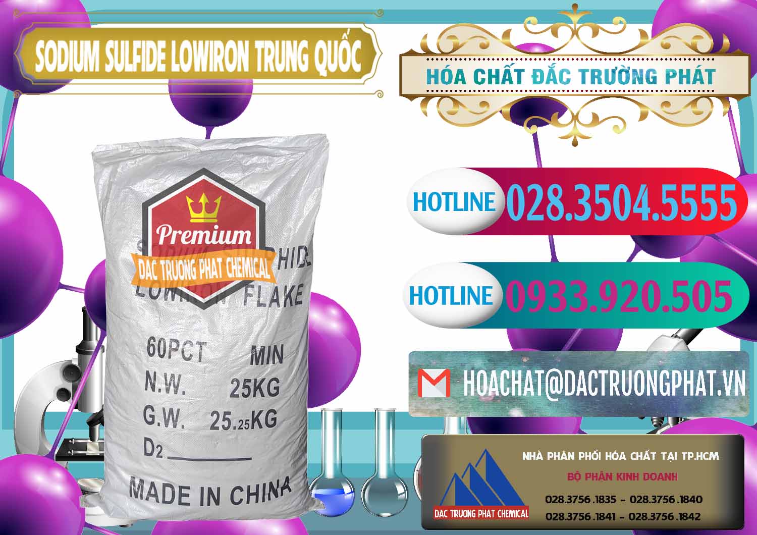 Nơi cung cấp _ bán Sodium Sulfide NA2S – Đá Thối Lowiron Trung Quốc China - 0227 - Cung cấp _ nhập khẩu hóa chất tại TP.HCM - truongphat.vn