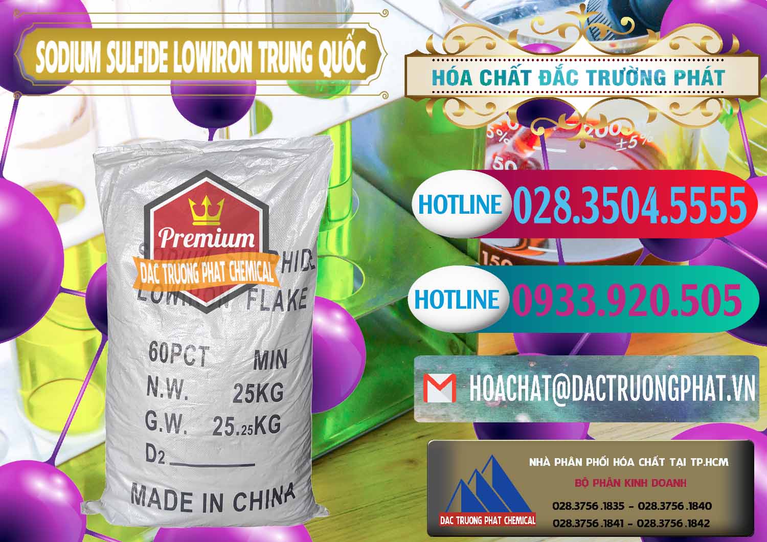 Công ty chuyên nhập khẩu và bán Sodium Sulfide NA2S – Đá Thối Lowiron Trung Quốc China - 0227 - Nhà cung cấp và phân phối hóa chất tại TP.HCM - truongphat.vn