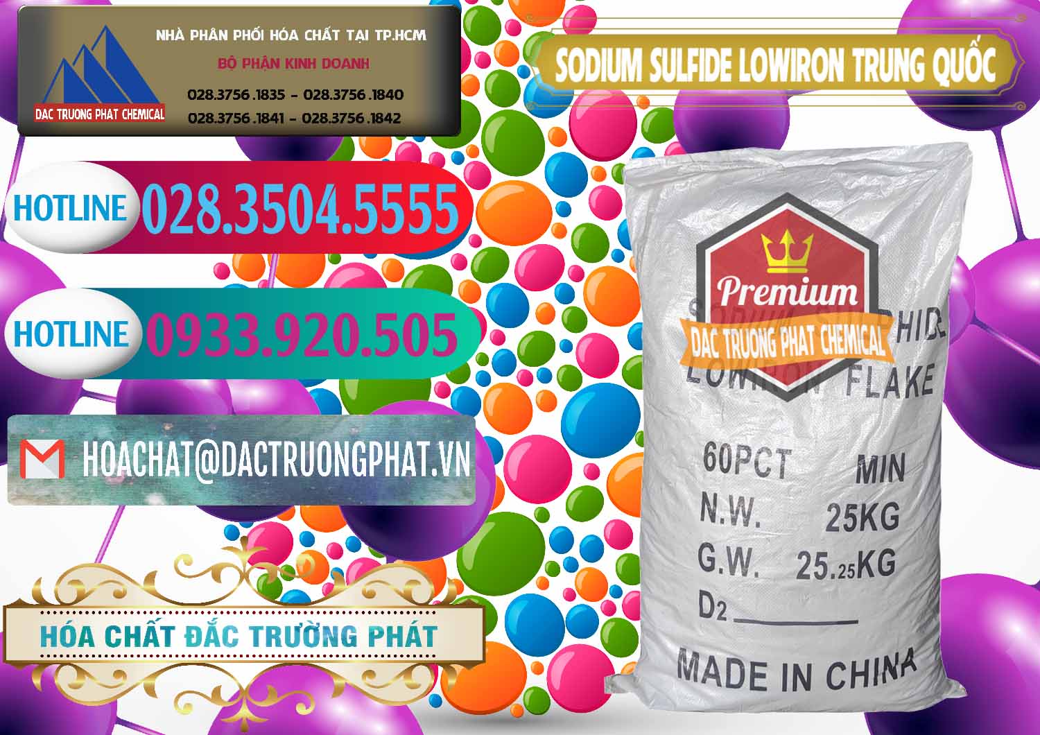 Nơi chuyên cung cấp ( bán ) Sodium Sulfide NA2S – Đá Thối Lowiron Trung Quốc China - 0227 - Nơi cung cấp - phân phối hóa chất tại TP.HCM - truongphat.vn