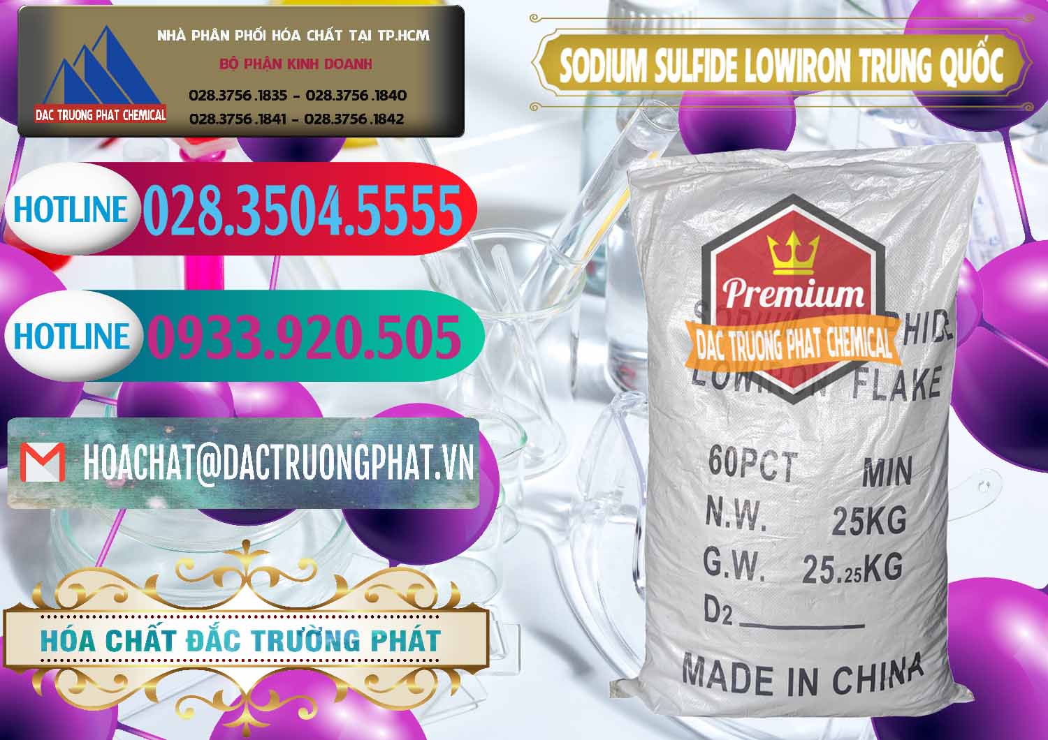 Nơi chuyên cung cấp và bán Sodium Sulfide NA2S – Đá Thối Lowiron Trung Quốc China - 0227 - Nhập khẩu và phân phối hóa chất tại TP.HCM - truongphat.vn