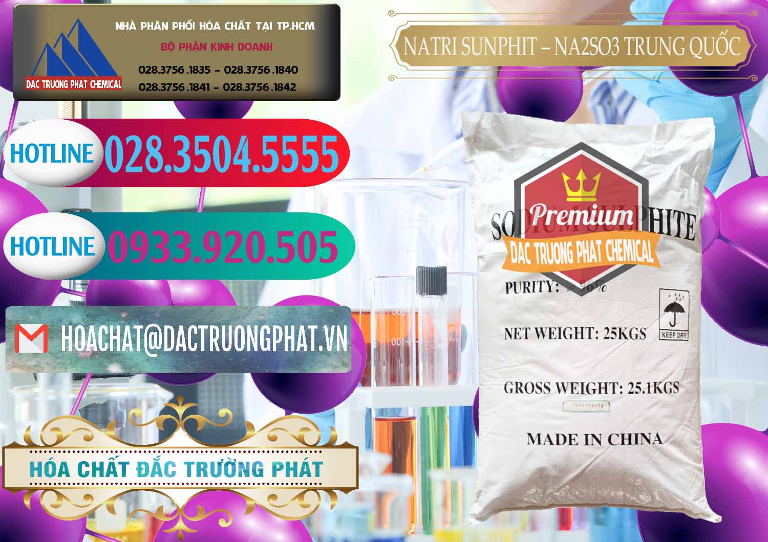 Chuyên phân phối ( bán ) Natri Sunphit - NA2SO3 Trung Quốc China - 0106 - Chuyên cung cấp _ bán hóa chất tại TP.HCM - truongphat.vn