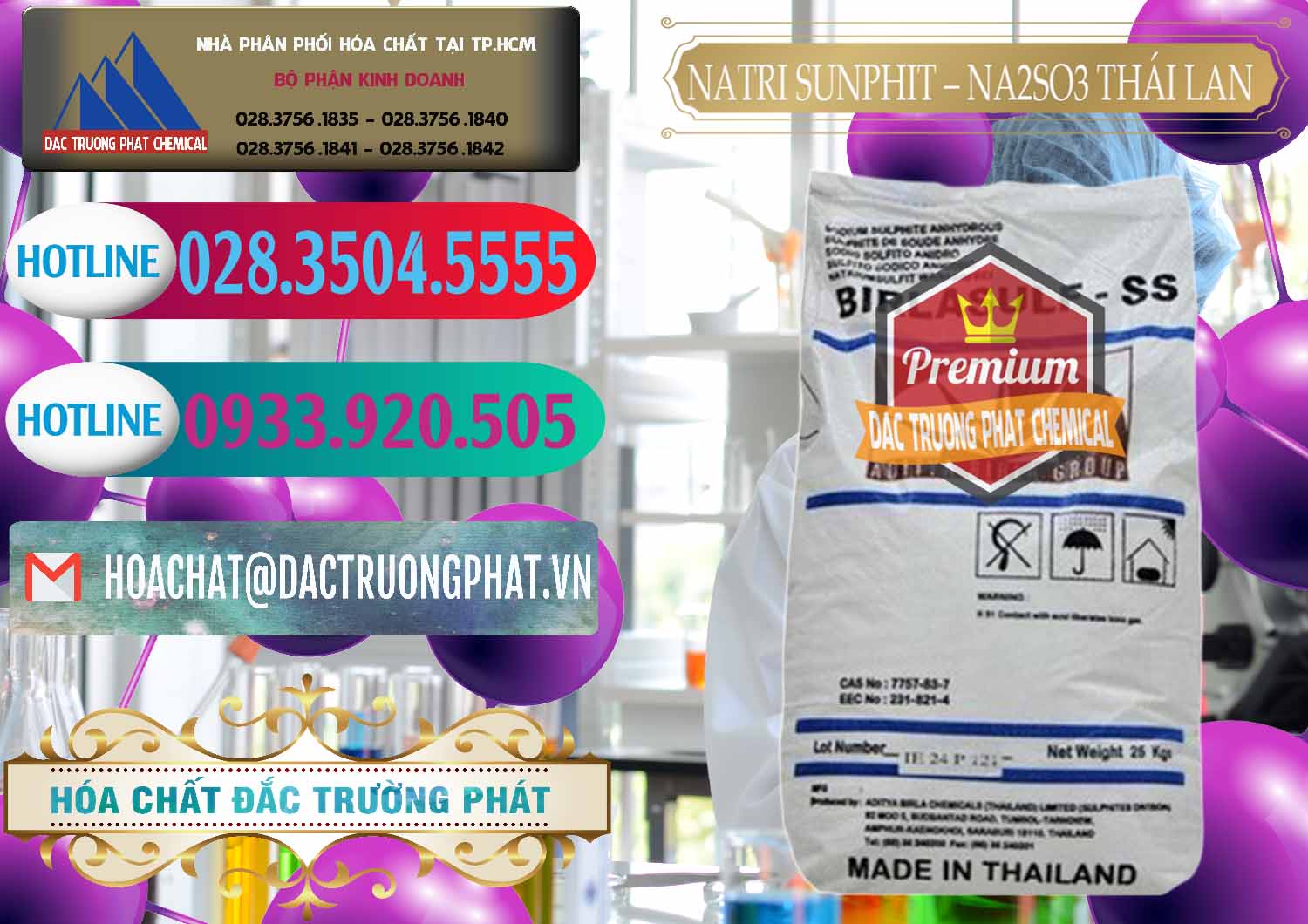 Công ty bán & cung ứng Natri Sunphit - NA2SO3 Thái Lan - 0105 - Phân phối & bán hóa chất tại TP.HCM - truongphat.vn