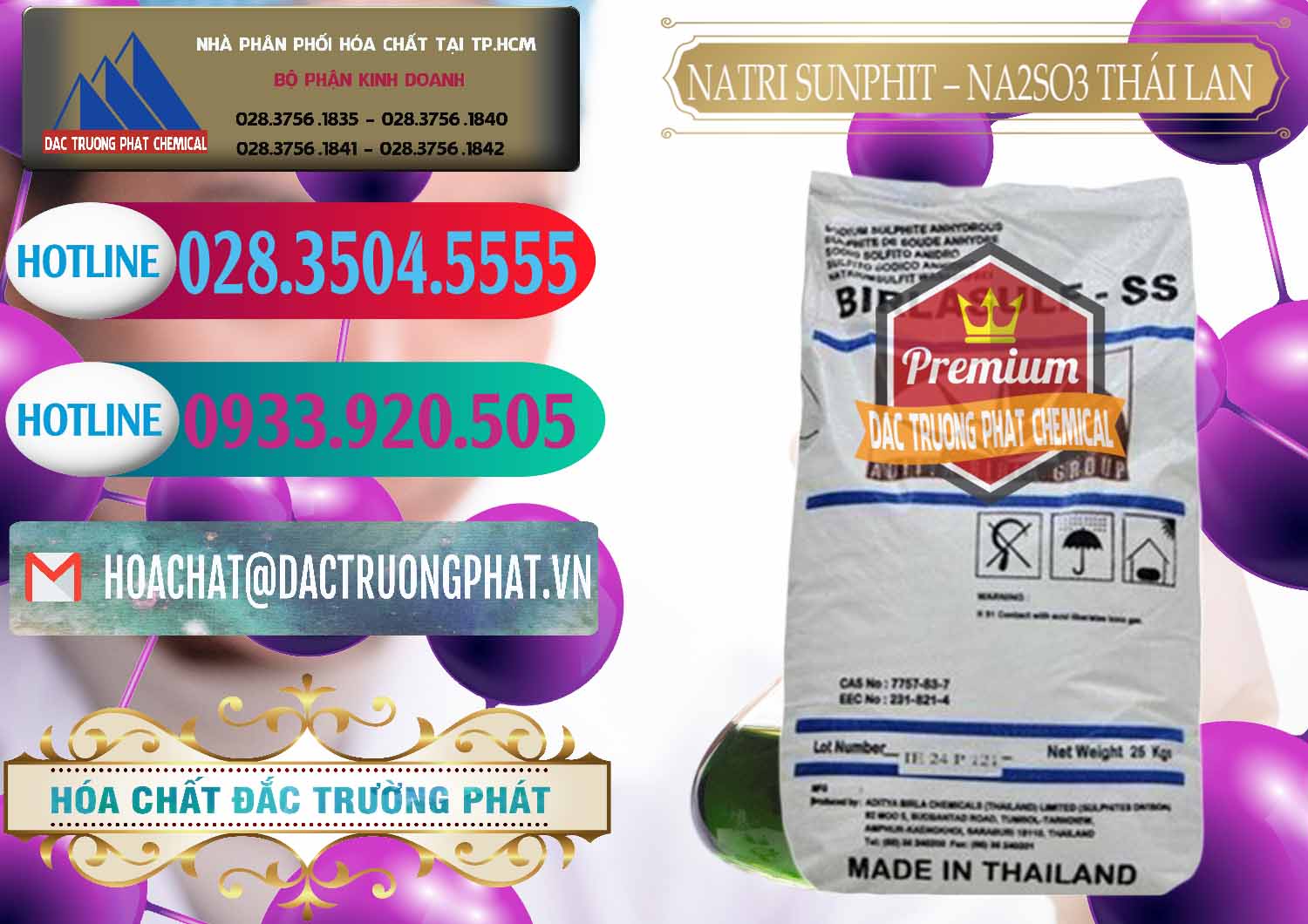 Công ty chuyên nhập khẩu & bán Natri Sunphit - NA2SO3 Thái Lan - 0105 - Cung cấp & nhập khẩu hóa chất tại TP.HCM - truongphat.vn