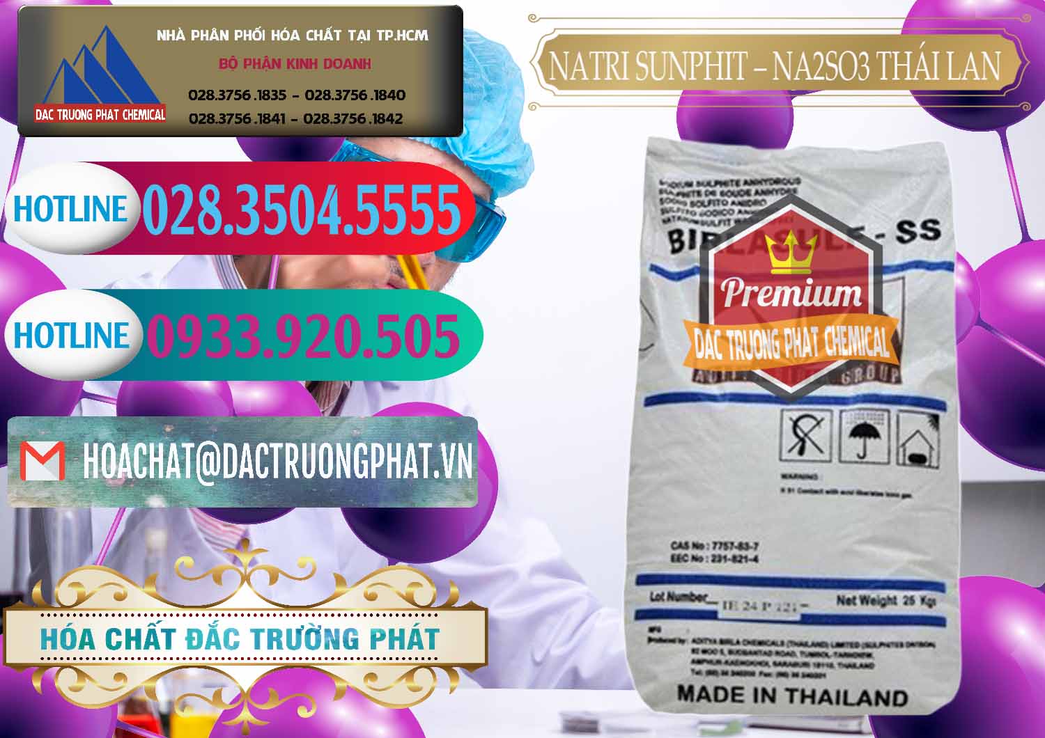 Bán _ cung ứng Natri Sunphit - NA2SO3 Thái Lan - 0105 - Chuyên cung cấp ( phân phối ) hóa chất tại TP.HCM - truongphat.vn