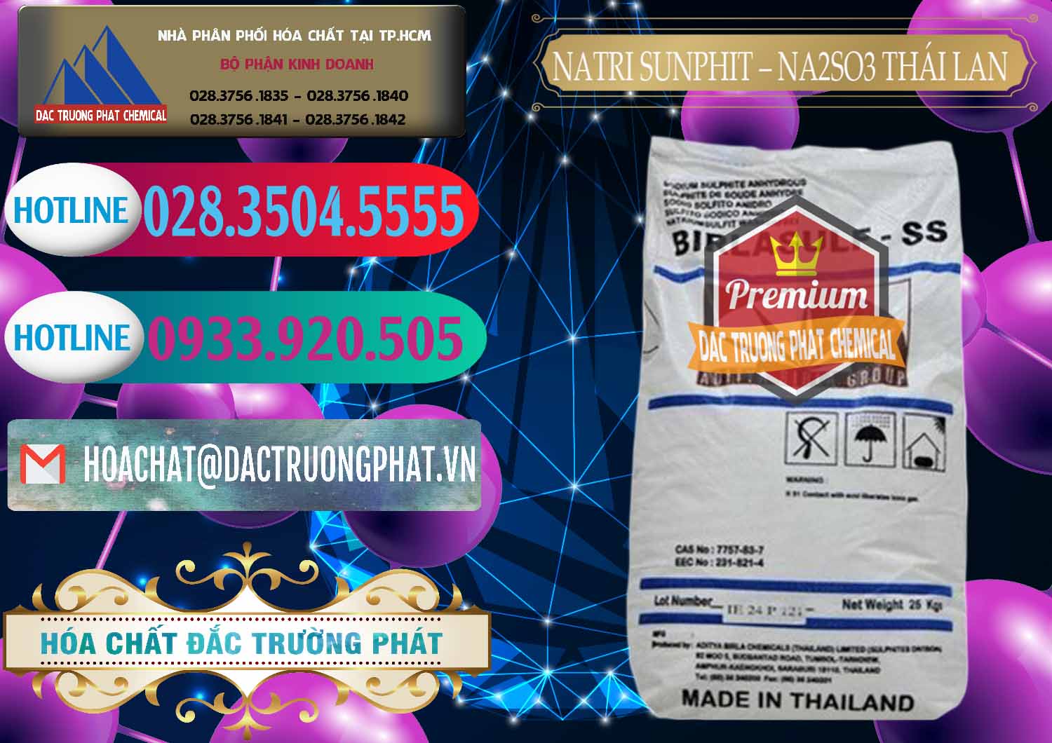 Cty bán và cung cấp Natri Sunphit - NA2SO3 Thái Lan - 0105 - Chuyên phân phối - cung cấp hóa chất tại TP.HCM - truongphat.vn