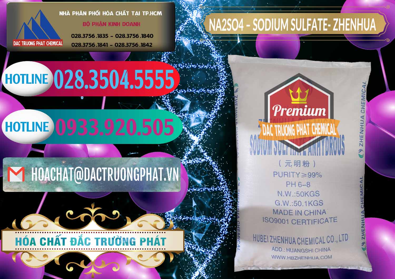 Sodium Sulphate - Muối Sunfat Na2SO4 Zhenhua Trung Quốc China Nhà cung ứng và bán Sodium Sulphate - Muối Sunfat Na2SO4 Zhenhua Trung Quốc China - 0101 - Công ty phân phối _ cung ứng hóa chất tại TP.HCM - truongphat.vn