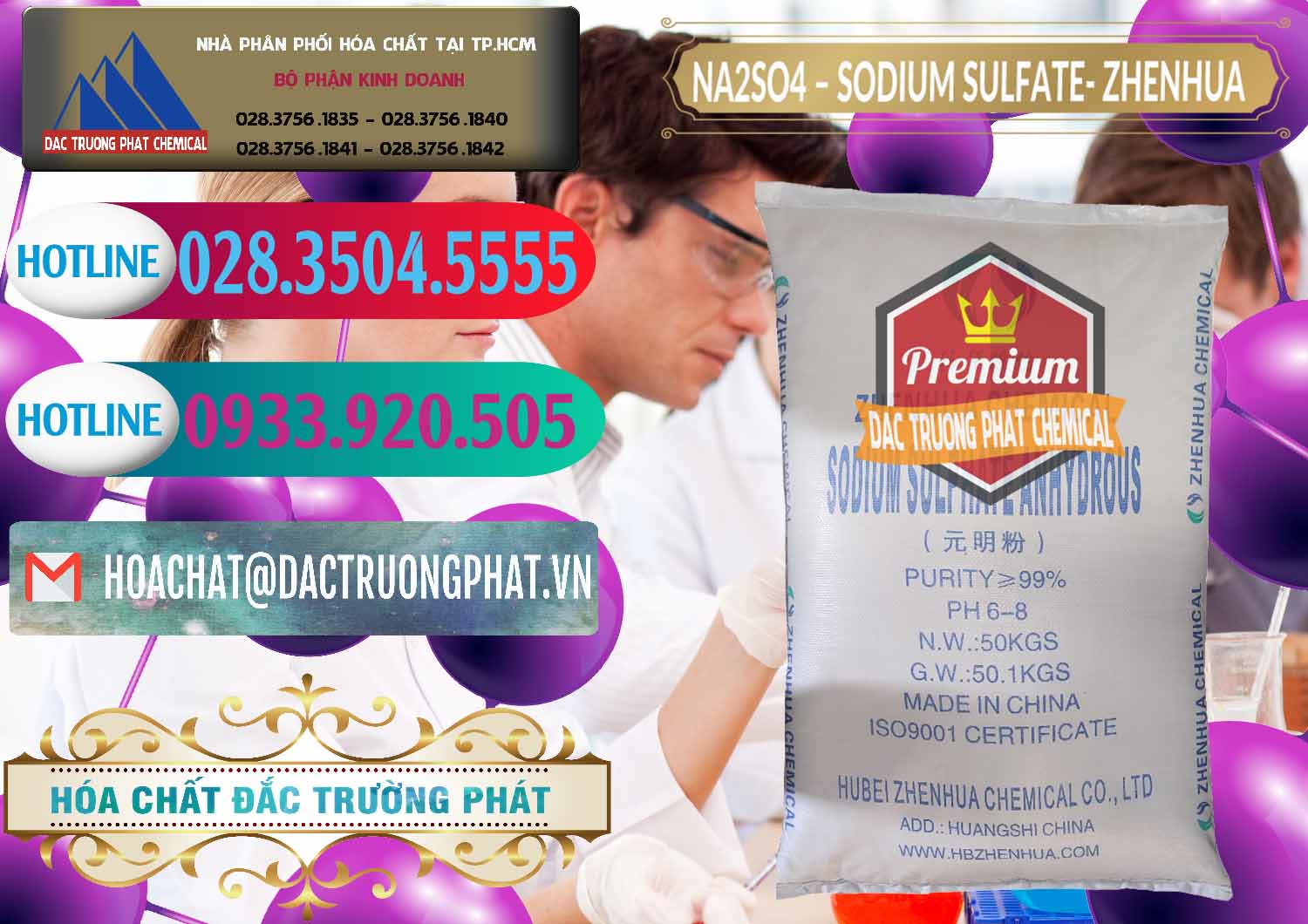 Sodium Sulphate - Muối Sunfat Na2SO4 Zhenhua Trung Quốc China Chuyên bán ( phân phối ) Sodium Sulphate - Muối Sunfat Na2SO4 Zhenhua Trung Quốc China - 0101 - Phân phối ( cung cấp ) hóa chất tại TP.HCM - truongphat.vn
