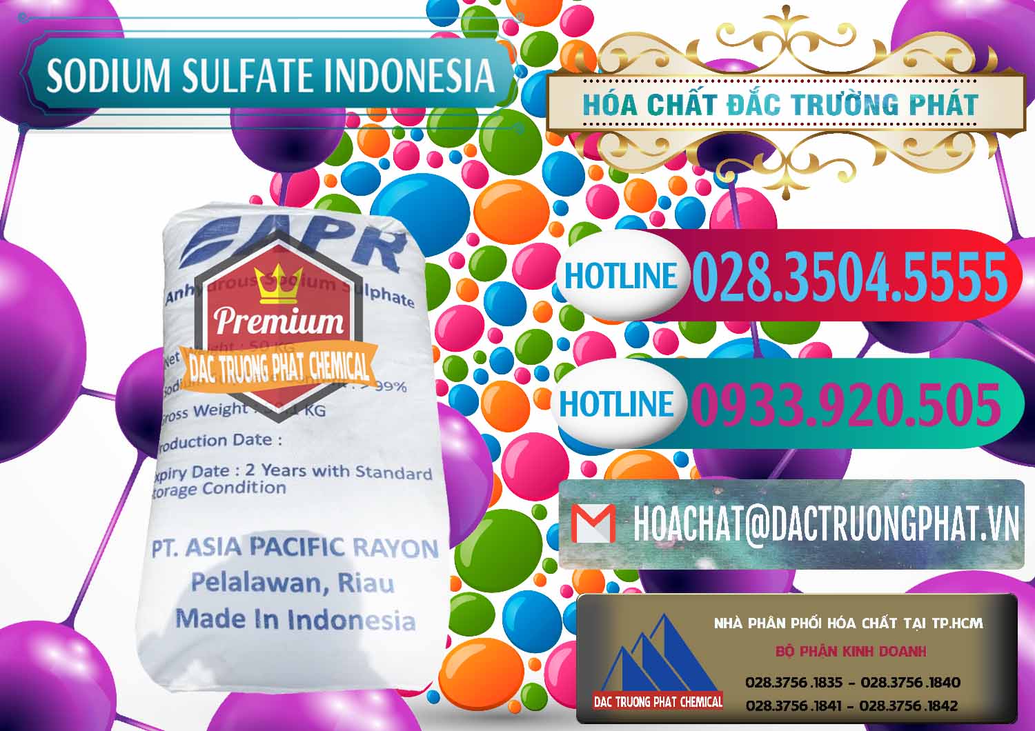 Công ty cung cấp - bán Sodium Sulphate - Muối Sunfat Na2SO4 APR Indonesia - 0460 - Chuyên cung cấp - bán hóa chất tại TP.HCM - truongphat.vn