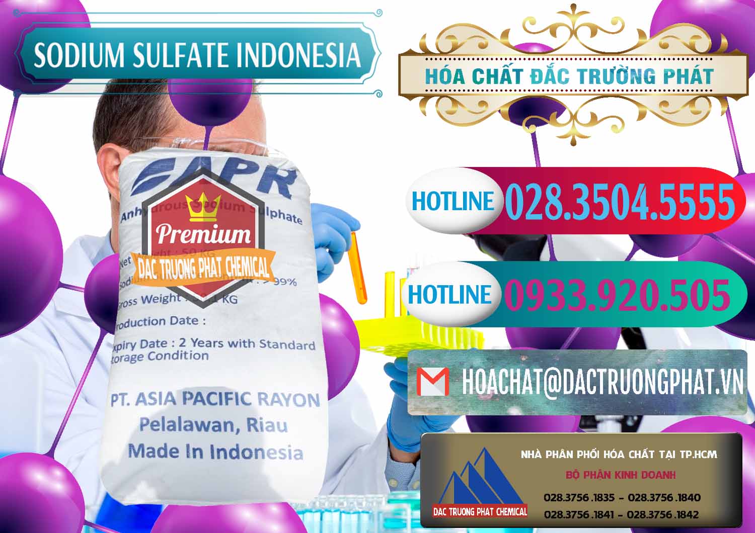 Cty bán và cung ứng Sodium Sulphate - Muối Sunfat Na2SO4 APR Indonesia - 0460 - Công ty phân phối _ nhập khẩu hóa chất tại TP.HCM - truongphat.vn