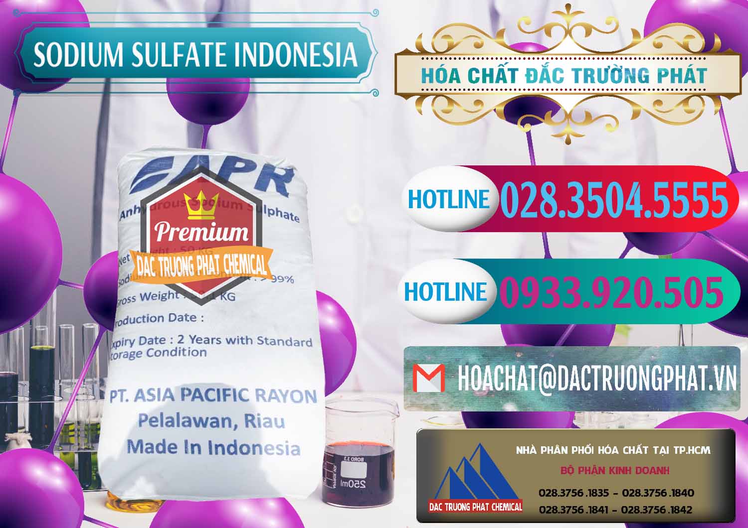Công ty chuyên cung ứng & bán Sodium Sulphate - Muối Sunfat Na2SO4 APR Indonesia - 0460 - Cung cấp và kinh doanh hóa chất tại TP.HCM - truongphat.vn