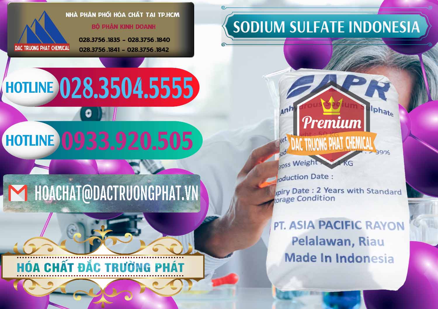 Cty nhập khẩu _ bán Sodium Sulphate - Muối Sunfat Na2SO4 APR Indonesia - 0460 - Cty chuyên cung ứng - phân phối hóa chất tại TP.HCM - truongphat.vn