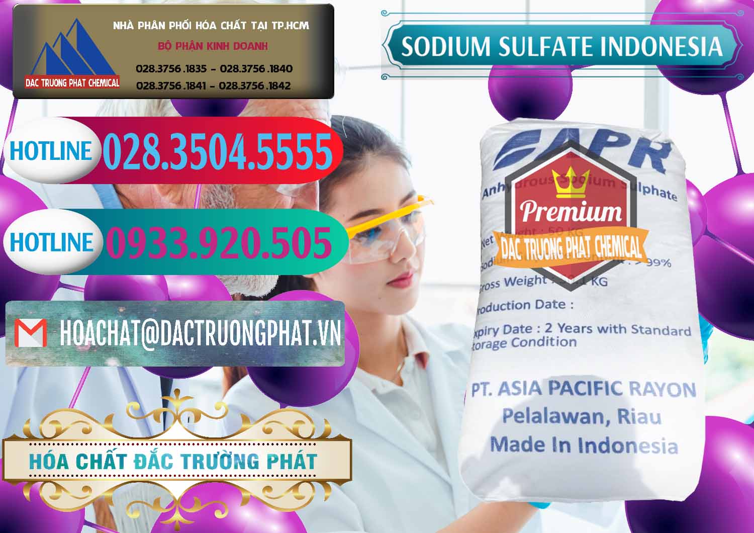 Nhà nhập khẩu và bán Sodium Sulphate - Muối Sunfat Na2SO4 APR Indonesia - 0460 - Công ty phân phối và cung cấp hóa chất tại TP.HCM - truongphat.vn
