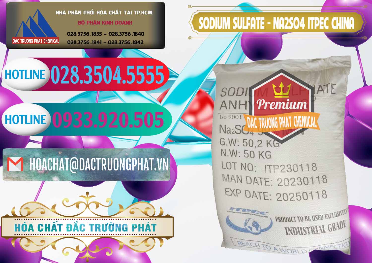 Công ty bán - phân phối Sodium Sulphate - Muối Sunfat Na2SO4 ITPEC Trung Quốc China - 0340 - Nhà phân phối ( bán ) hóa chất tại TP.HCM - truongphat.vn