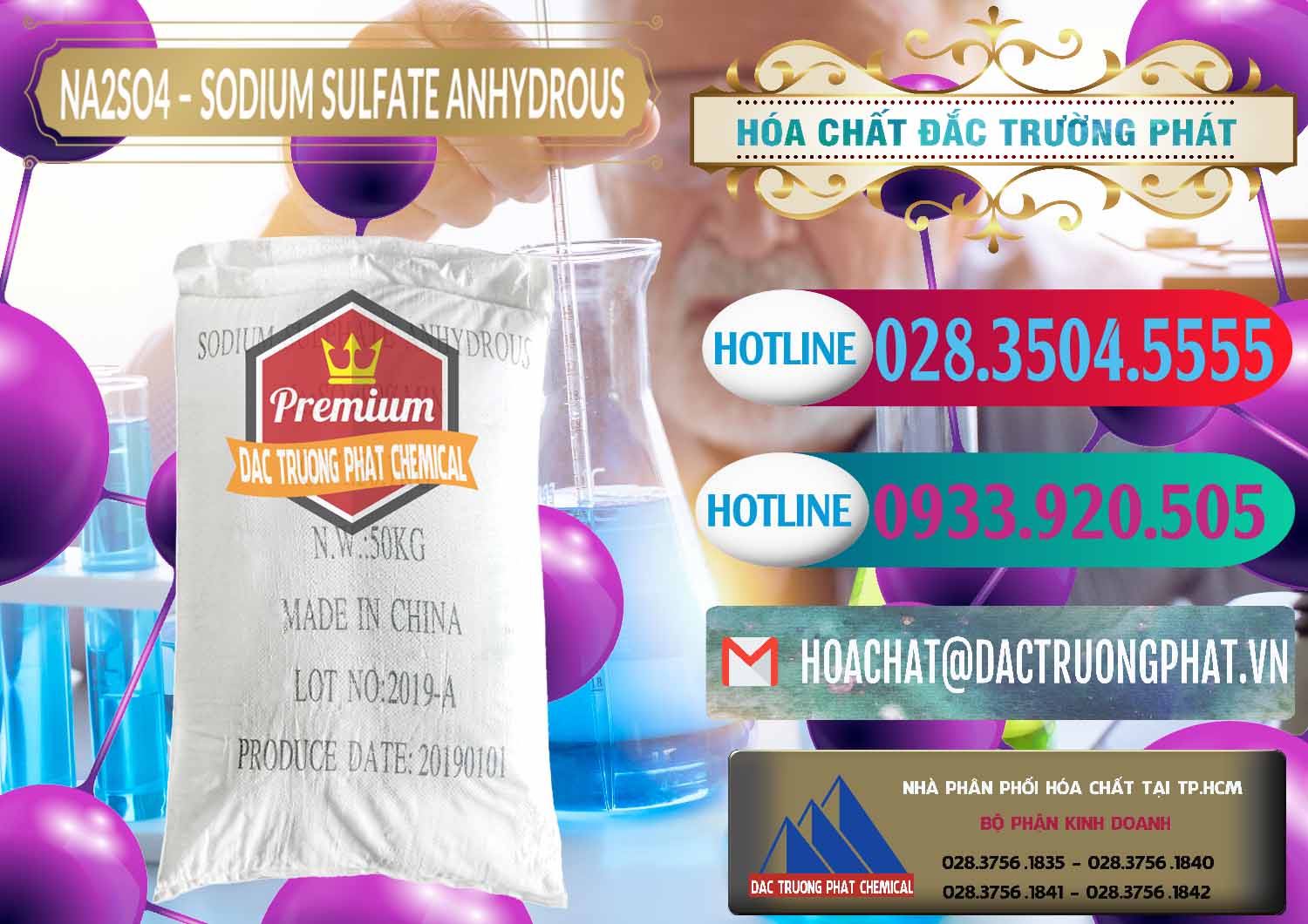 Nơi kinh doanh & bán Sodium Sulphate - Muối Sunfat Na2SO4 PH 6-8 Trung Quốc China - 0099 - Phân phối & cung ứng hóa chất tại TP.HCM - truongphat.vn