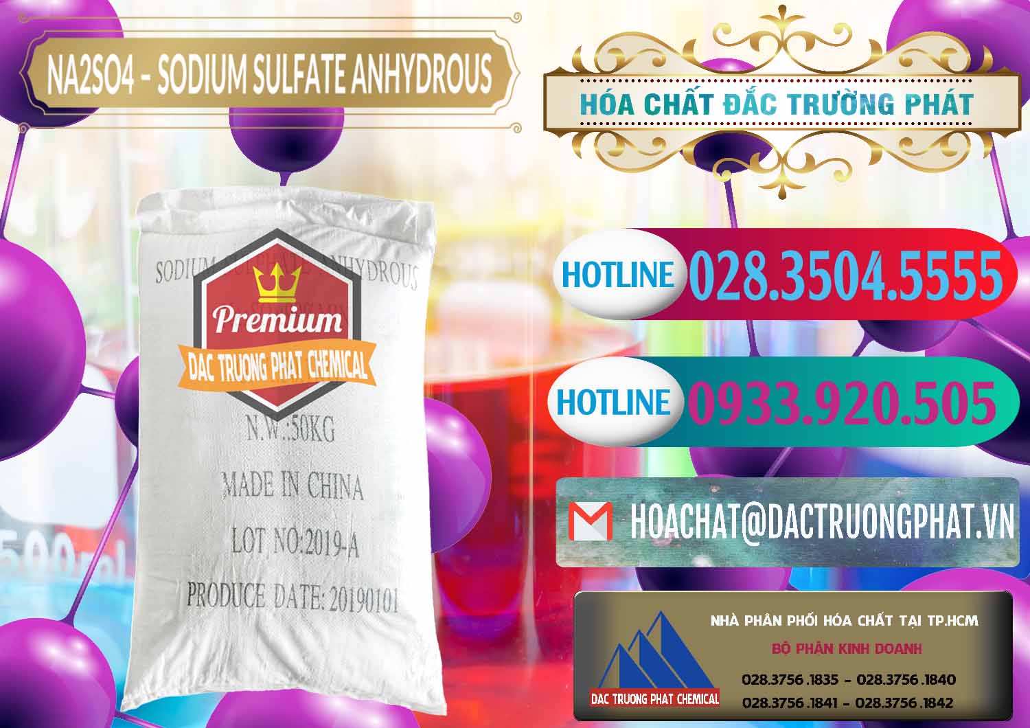 Nhập khẩu ( bán ) Sodium Sulphate - Muối Sunfat Na2SO4 PH 6-8 Trung Quốc China - 0099 - Đơn vị cung cấp và nhập khẩu hóa chất tại TP.HCM - truongphat.vn