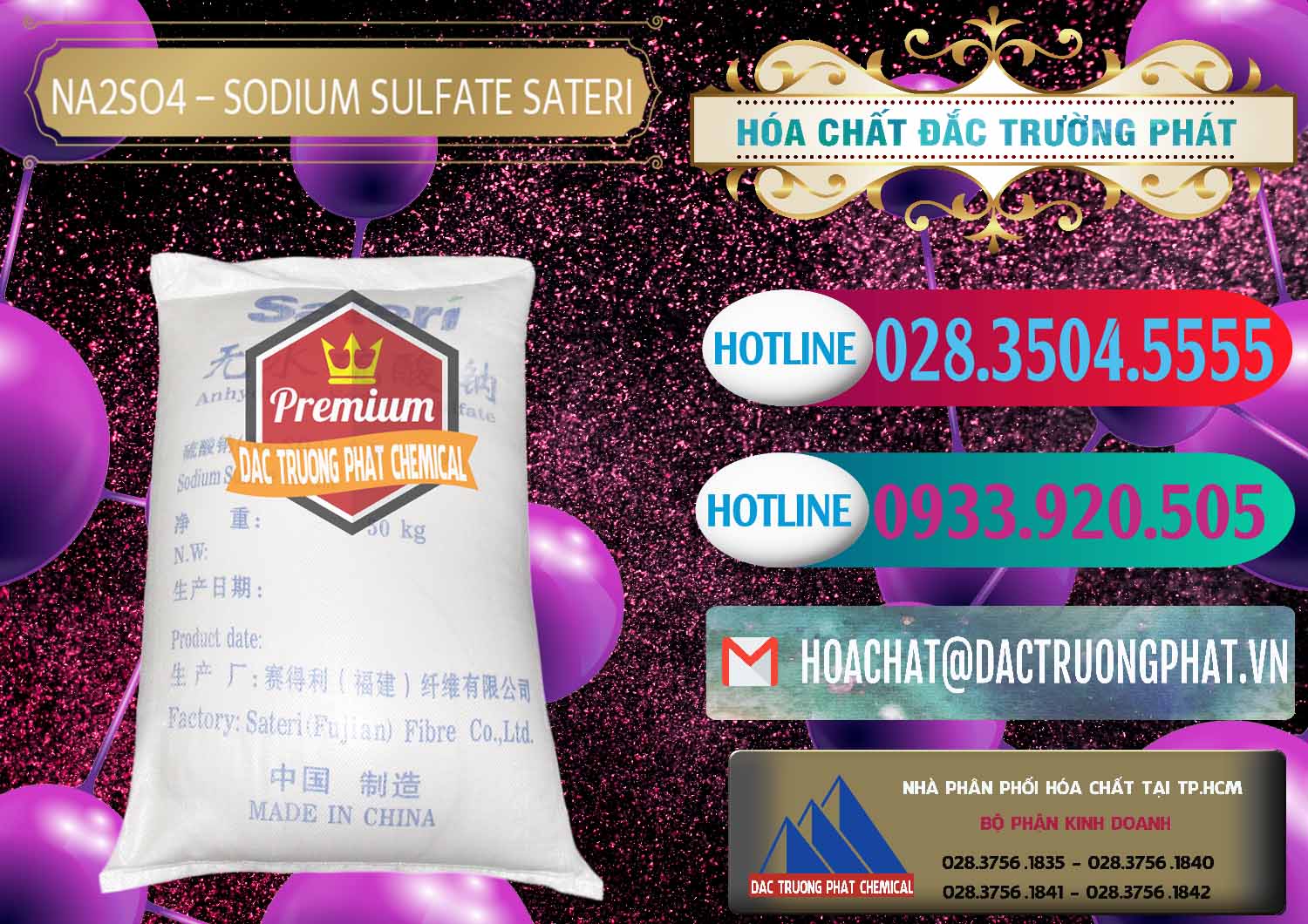 Công ty chuyên phân phối _ bán Sodium Sulphate - Muối Sunfat Na2SO4 Sateri Trung Quốc China - 0100 - Công ty cung ứng & phân phối hóa chất tại TP.HCM - truongphat.vn