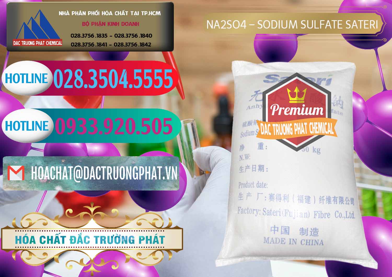 Chuyên nhập khẩu - bán Sodium Sulphate - Muối Sunfat Na2SO4 Sateri Trung Quốc China - 0100 - Công ty phân phối _ cung cấp hóa chất tại TP.HCM - truongphat.vn