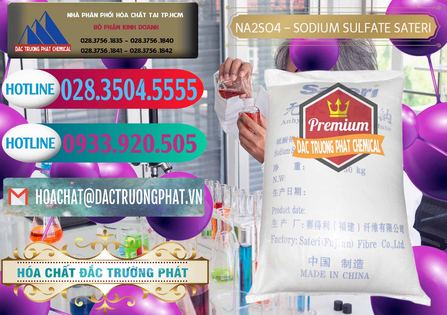 Đơn vị kinh doanh > bán hóa chất Muối Sulfate × Powder Natri Sulfate Sateri Trung Quốc China Nơi chuyên bán & phân phối Sodium Sulphate - Muối Sunfat Na2SO4 Sateri Trung Quốc China - 0100 - Công ty chuyên cung cấp - nhập khẩu hóa chất tại TP.HCM - truongphat.vn