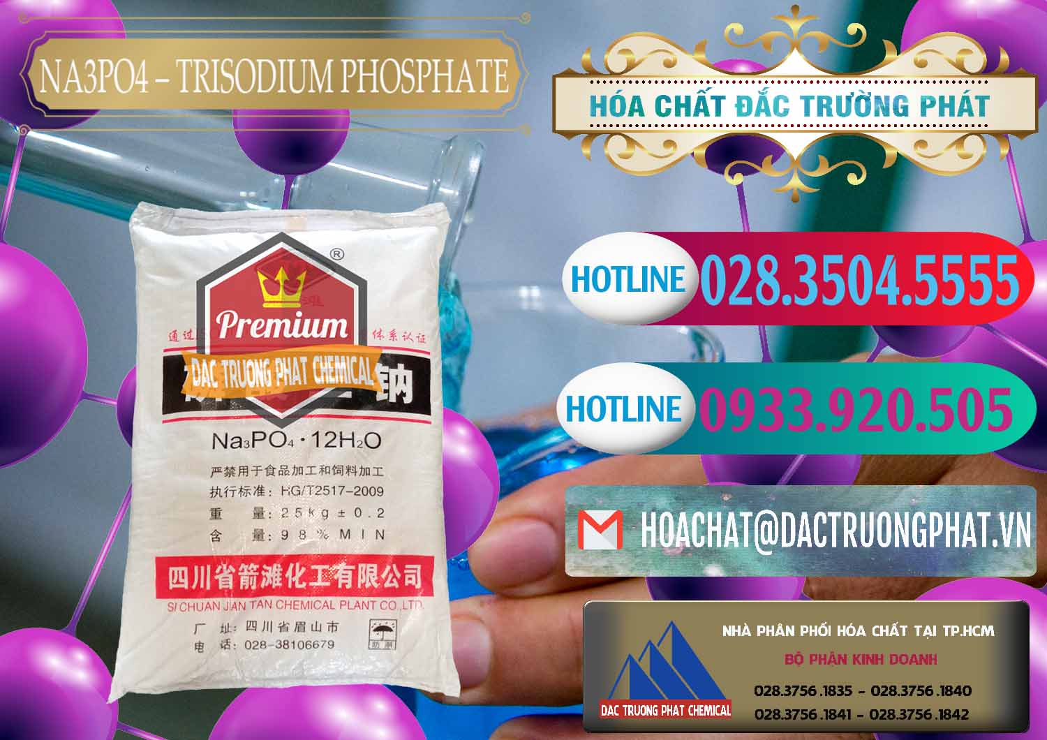 Nhà cung cấp _ bán Na3PO4 – Trisodium Phosphate Trung Quốc China JT - 0102 - Công ty chuyên bán ( cung cấp ) hóa chất tại TP.HCM - truongphat.vn