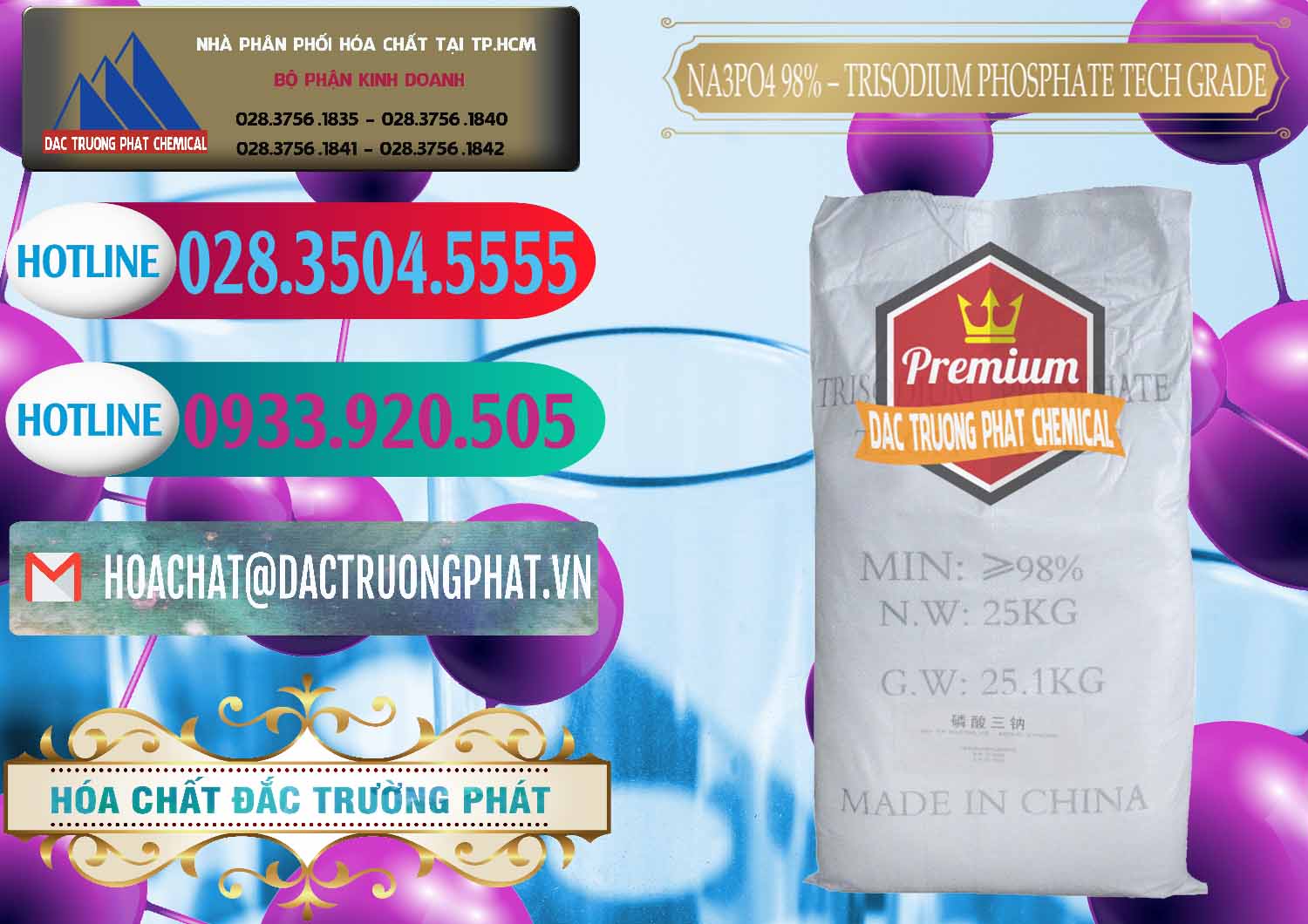 Nơi nhập khẩu ( bán ) Na3PO4 – Trisodium Phosphate 96% Tech Grade Trung Quốc China - 0104 - Công ty cung cấp & nhập khẩu hóa chất tại TP.HCM - truongphat.vn