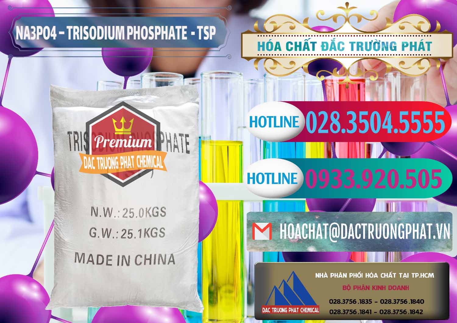 Đơn vị chuyên cung cấp - bán Na3PO4 – Trisodium Phosphate Trung Quốc China TSP - 0103 - Công ty phân phối ( cung cấp ) hóa chất tại TP.HCM - truongphat.vn