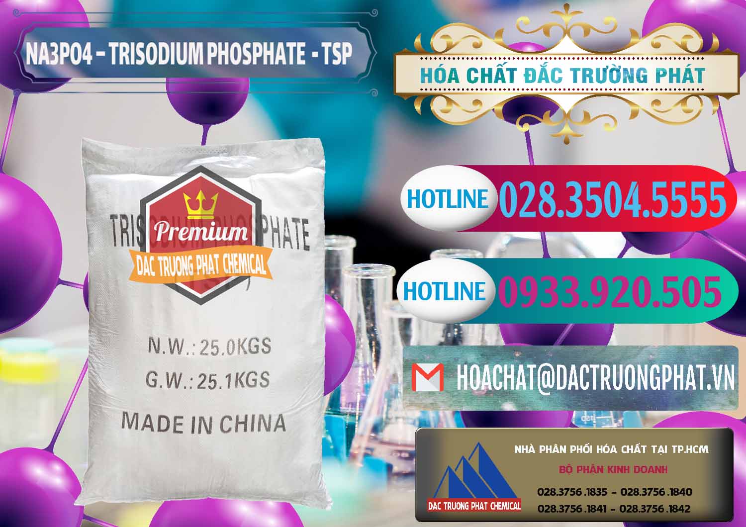Cung ứng - bán Hóa Chất Công Nghiệp Na3PO4 / Sodium Phosphate Nơi chuyên bán & cung cấp Na3PO4 – Trisodium Phosphate Trung Quốc China TSP - 0103 - Công ty cung cấp và bán hóa chất tại TP.HCM - truongphat.vn