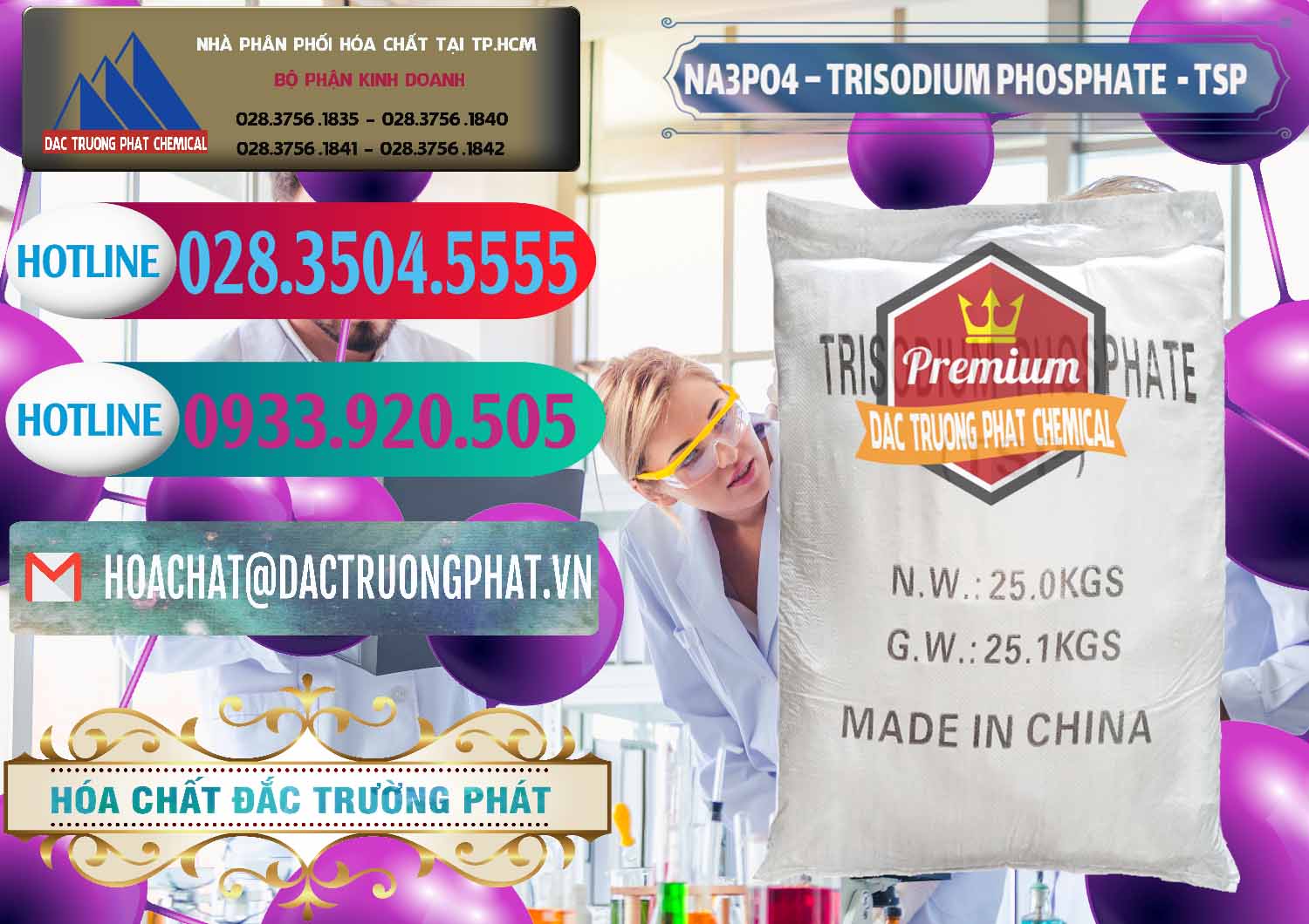Đơn vị kinh doanh - bán Na3PO4 – Trisodium Phosphate Trung Quốc China TSP - 0103 - Cty cung ứng _ phân phối hóa chất tại TP.HCM - truongphat.vn